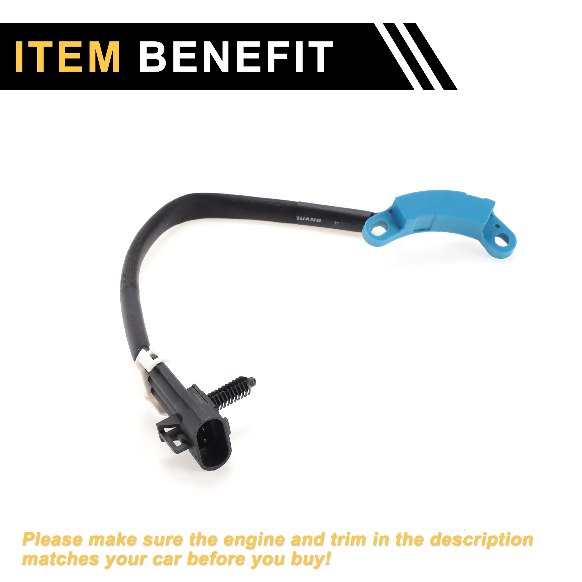 1 Pc No.10226176 Crankshaft Position Sensor for Chevrolet Monte Carlo Z34 3.4 95-96 Sturdy Car Engine Crank CKP Sensor - Image 7