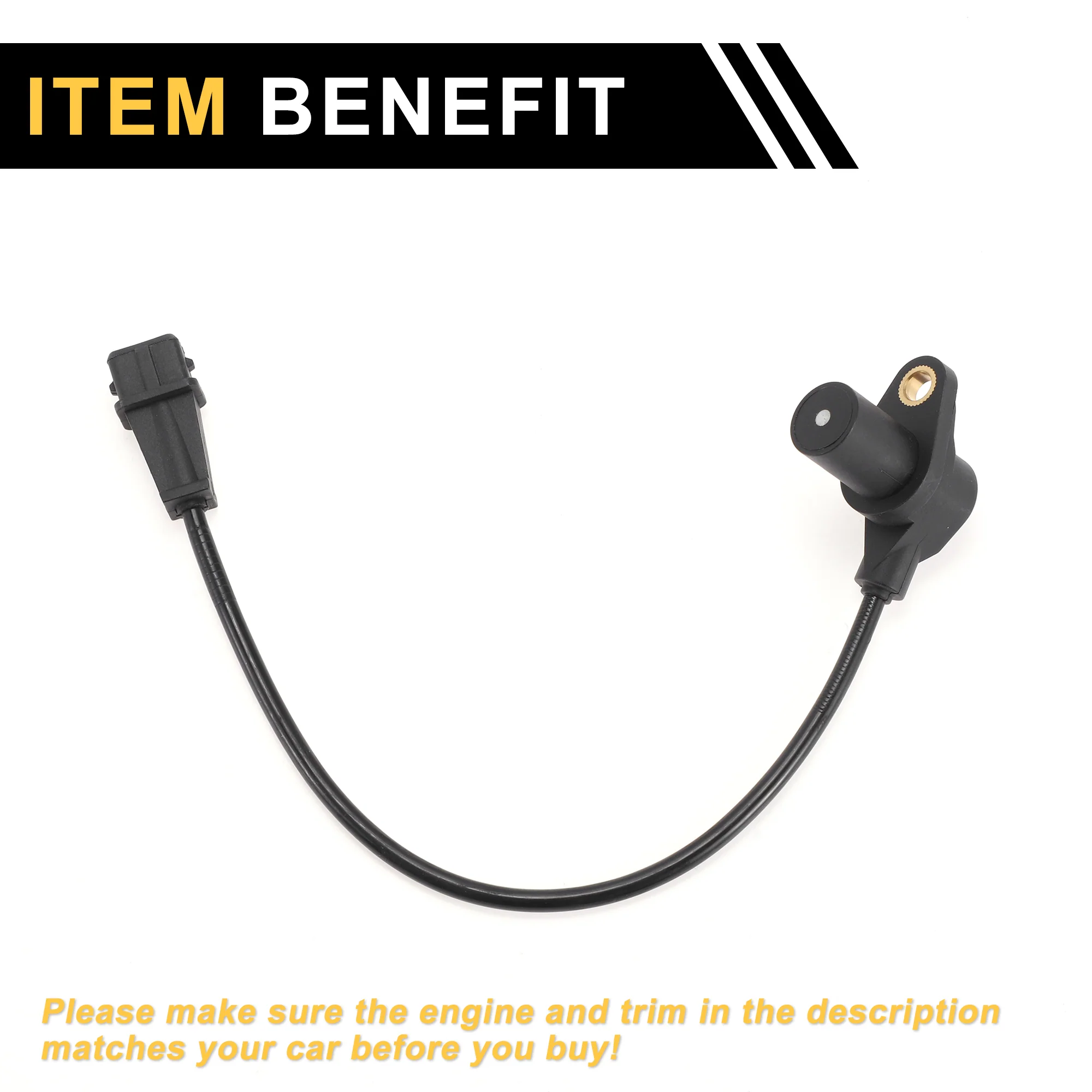 1 Pc No.0K2N118891 Crankshaft Position Sensor for KIA Cerato 1.6 2004-2009 Sturdy Car Engine Crank CKP Sensor - Image 7