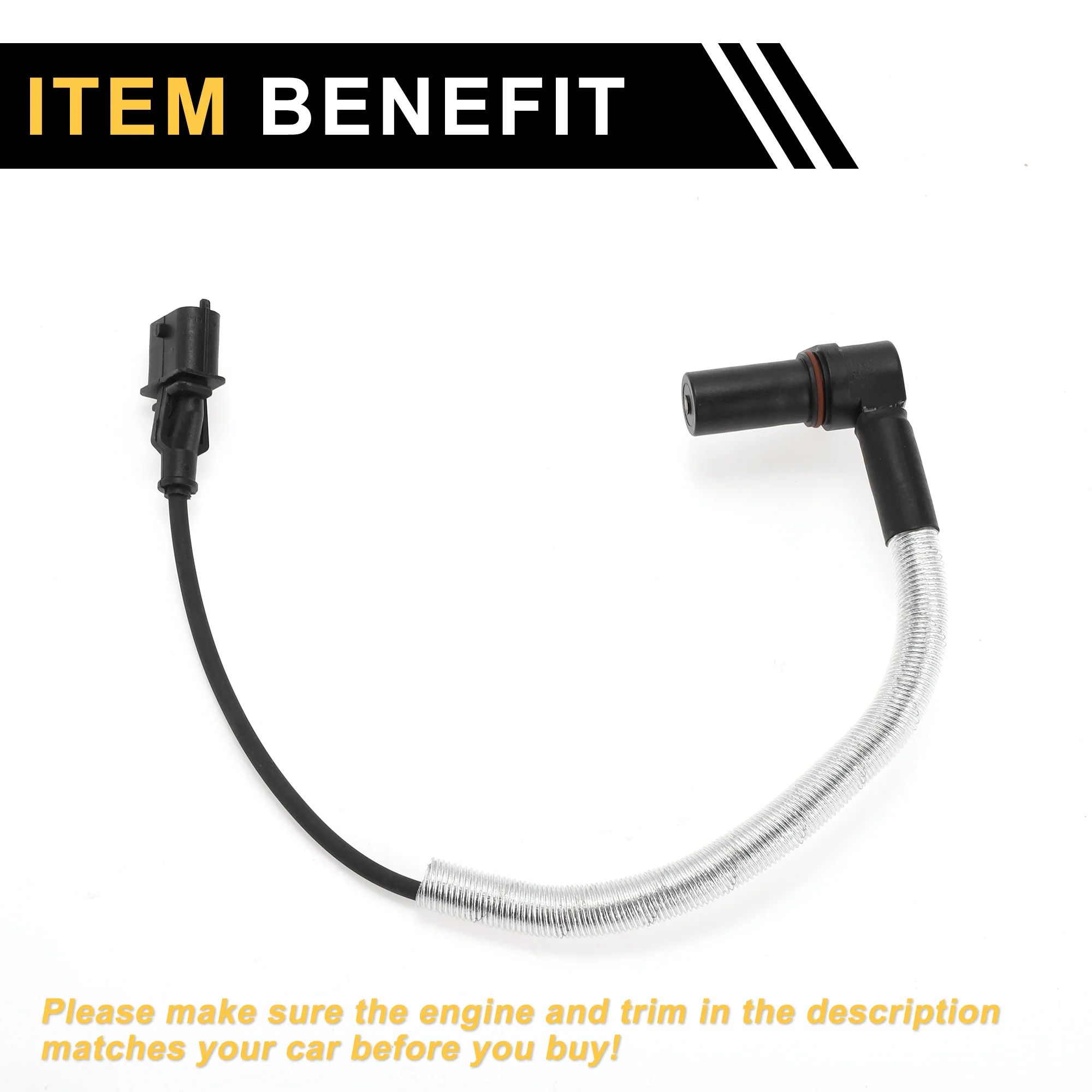 1 Pc No.9134756 Crankshaft Position Sensor for Saturn L300 Base 3.0 01-05 Sturdy Car Engine Crank CKP Sensor - Image 7