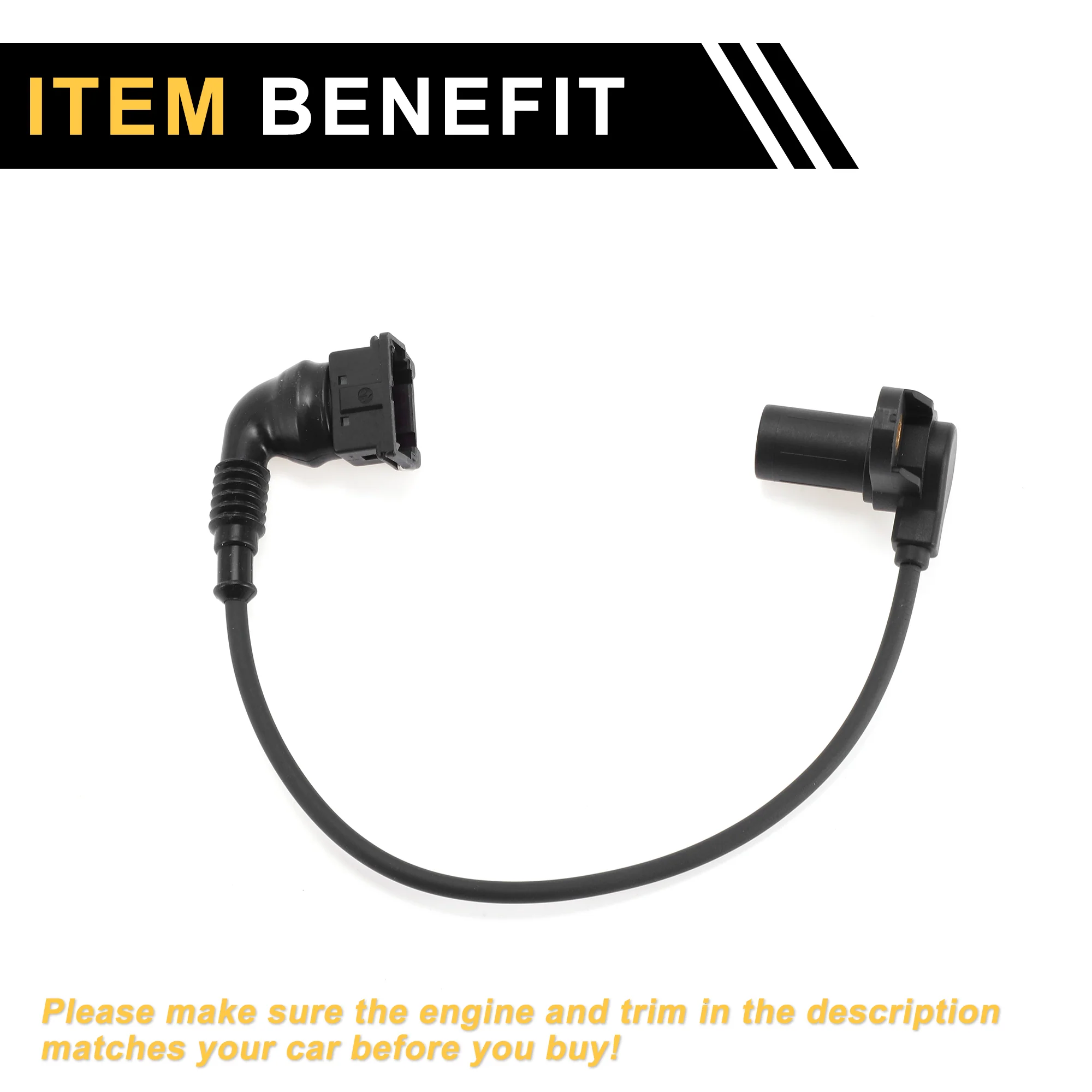 1 Pc No.12147539171 Crankshaft Position Sensor for BMW M3 Base 3.2 01-06 Sturdy Car Engine Crank CKP Sensor - Image 7