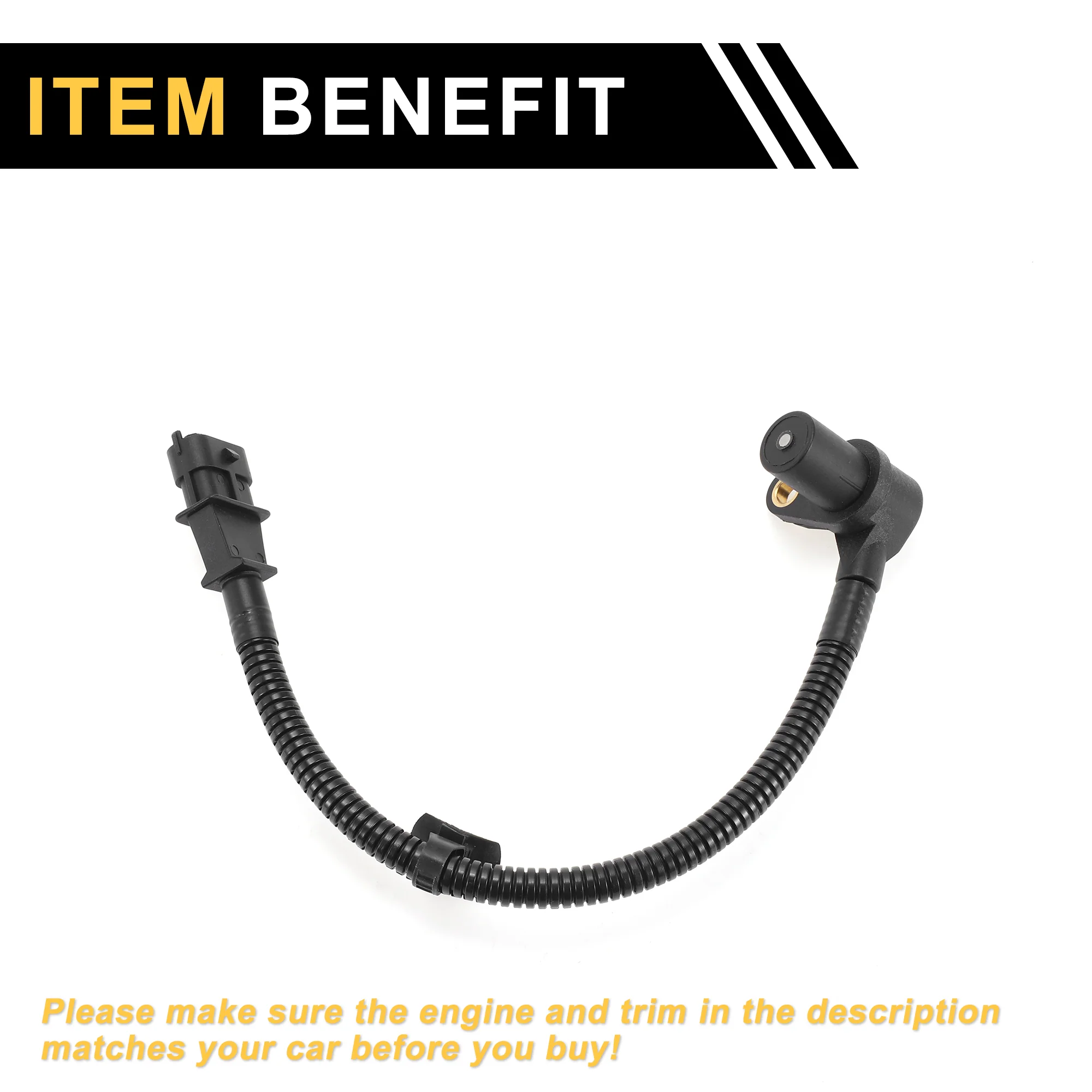 1 Pc No.391804A450 Crankshaft Position Sensor for HYUNDAI H100 2.5 TD 2010 Sturdy Car Engine Crank CKP Sensor - Image 7