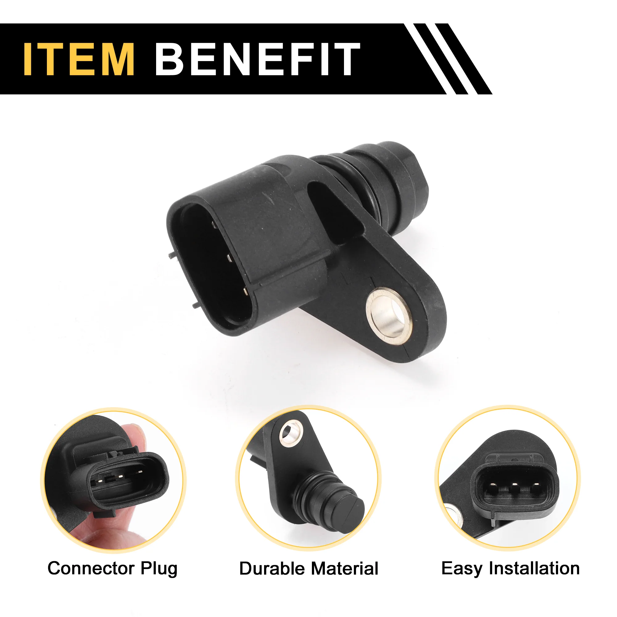 1 Pc No.97321397 Crankshaft Position Sensor for GMC Sierra 2500HD 6.6 Diesel 04-05 Sturdy Car Engine Crank CKP Sensor - Image 4