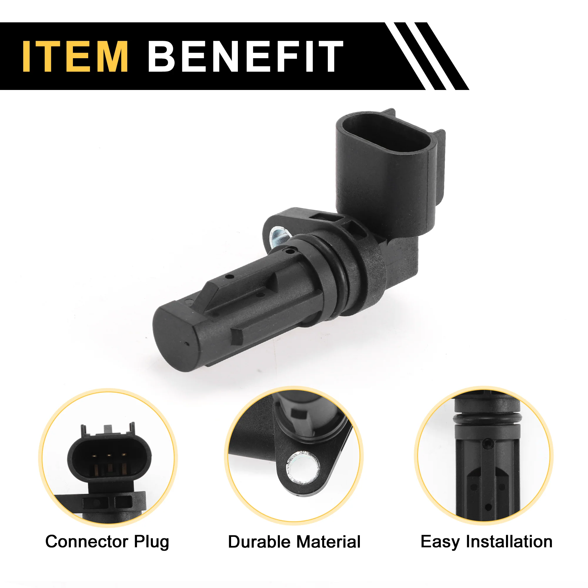 1 Pc No.2131577 Crankshaft Position Sensor for Chevrolet Equinox 3.4 05-06 Sturdy Car Engine Crank CKP Sensor - Image 4