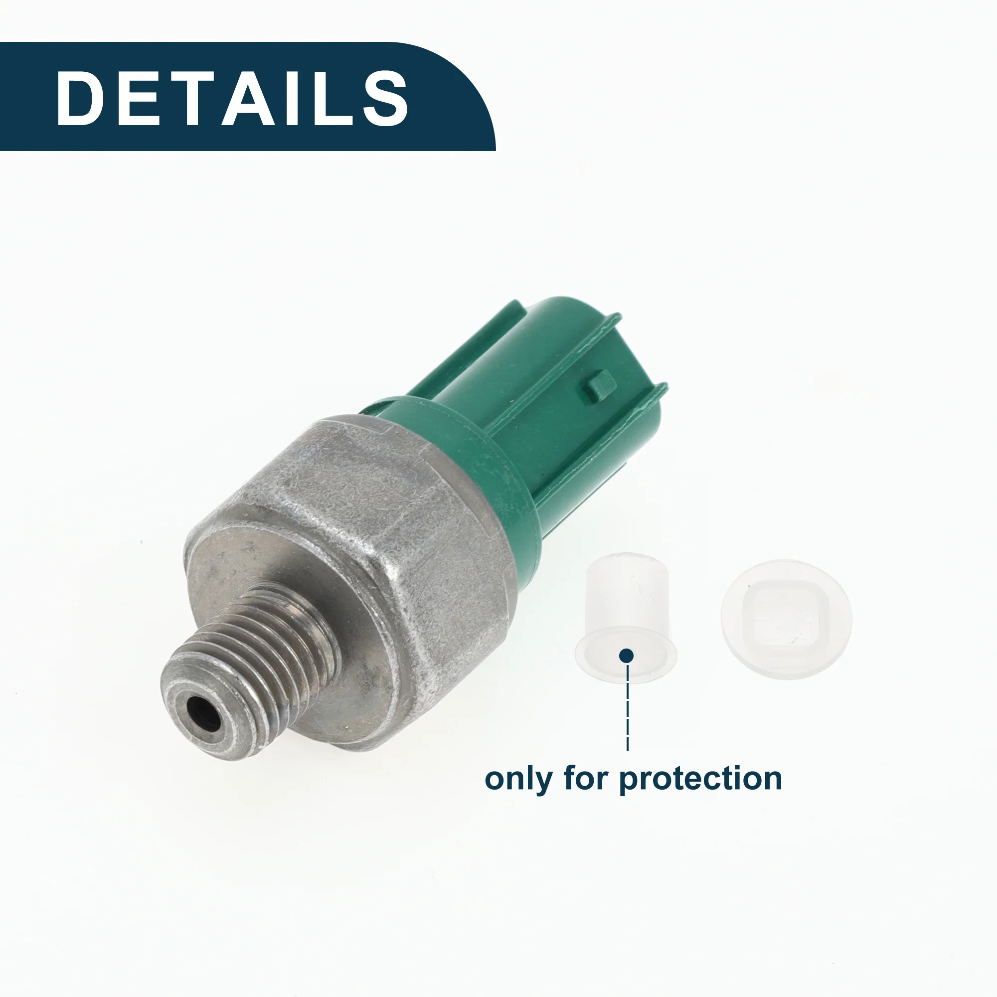 Engine Oil Pressure Sensor Switch for Honda Accord CRV Element 2007-2011 Durable No.28600RCR004 | Green Silver Tone 1 Pc - Image 5