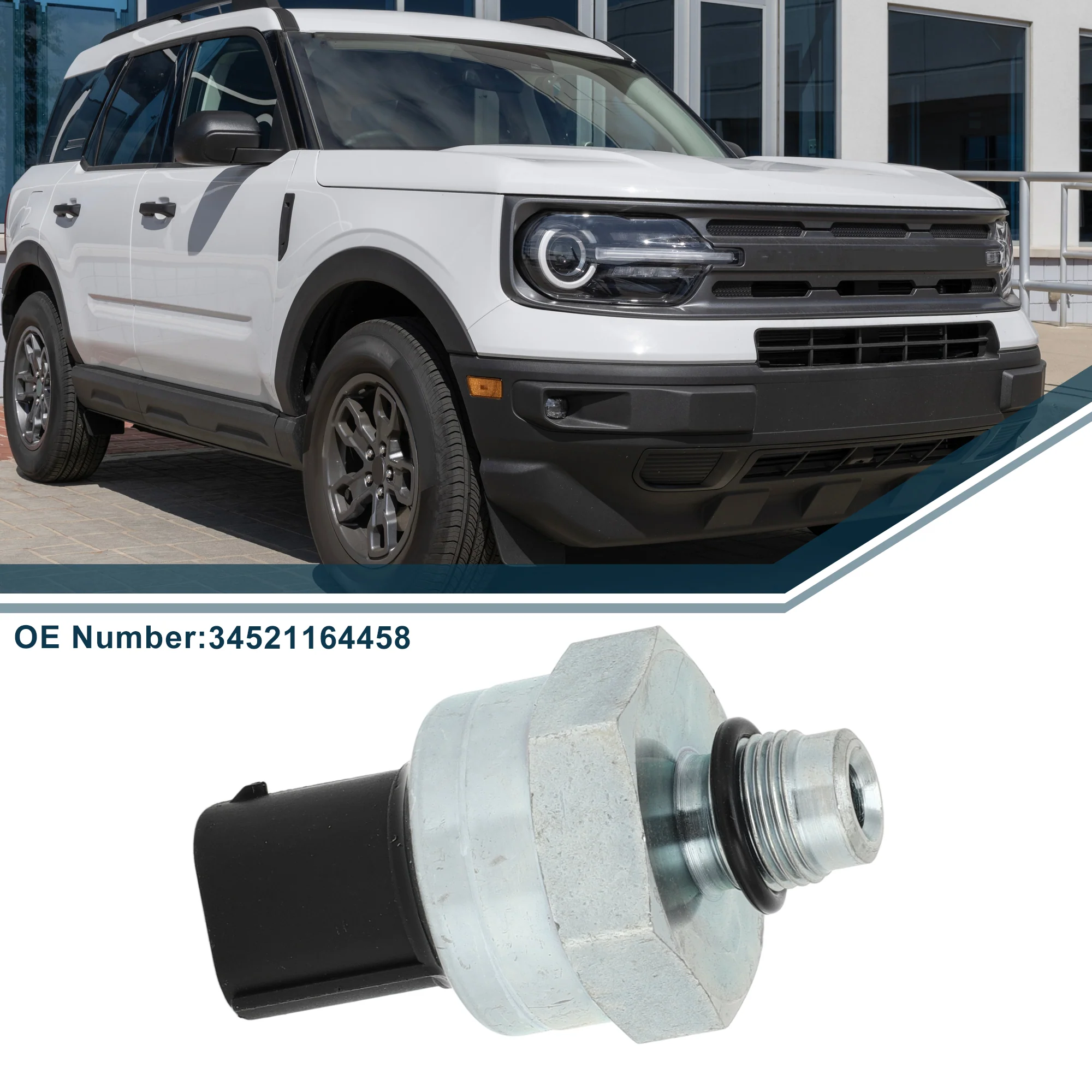 Engine Oil Pressure Sensor Switch for BMW 323i 328i 323Ci 328Ci 325Ci 325i 330Ci 330i 525i M3 530i 545i 645Ci Durable No.34521164458 - Image 2