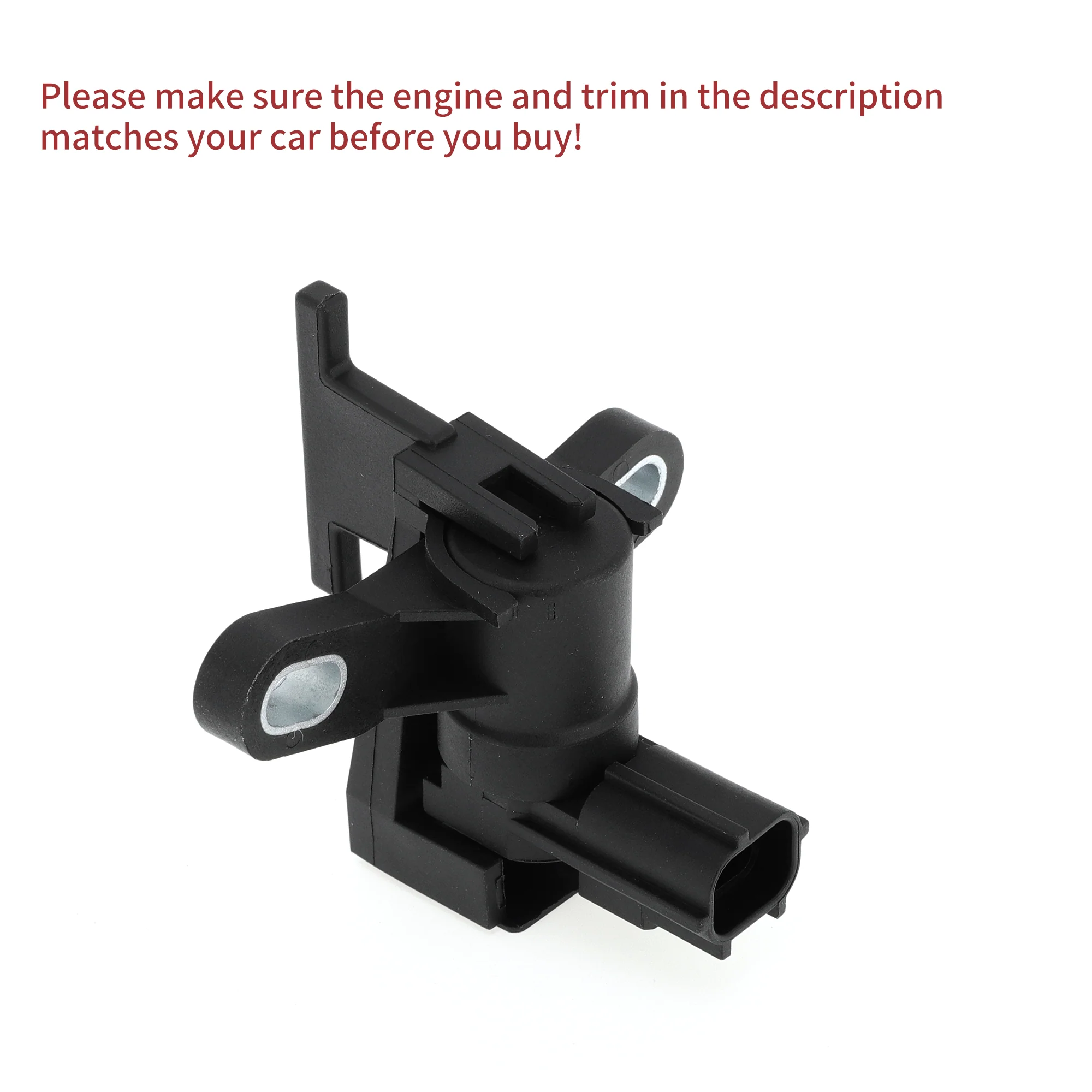 1 Pc Crankshaft Position Sensor for Ford Escape 2.5 2009-2019 Engine Crank CKP Sensor No.5M6Z6C315A Black Metal Plastic - Image 7
