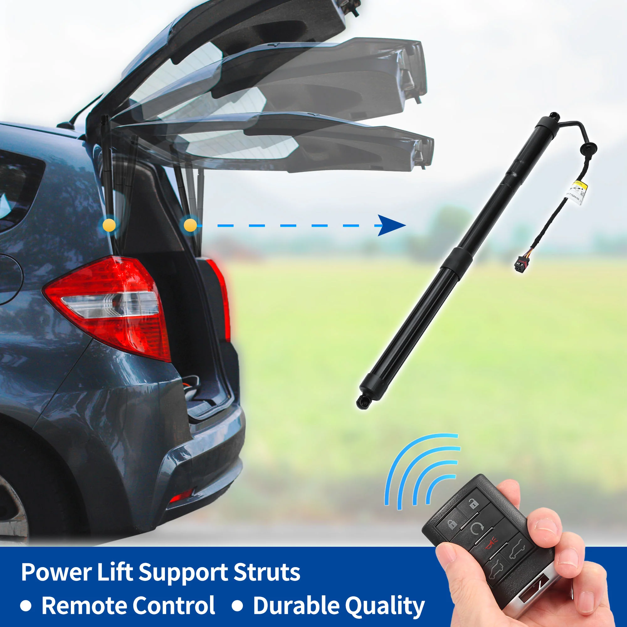 Rear Left Tailgate Power Lift Support for Kia Sedona 2015-2021 No.81770A9100 - Image 3
