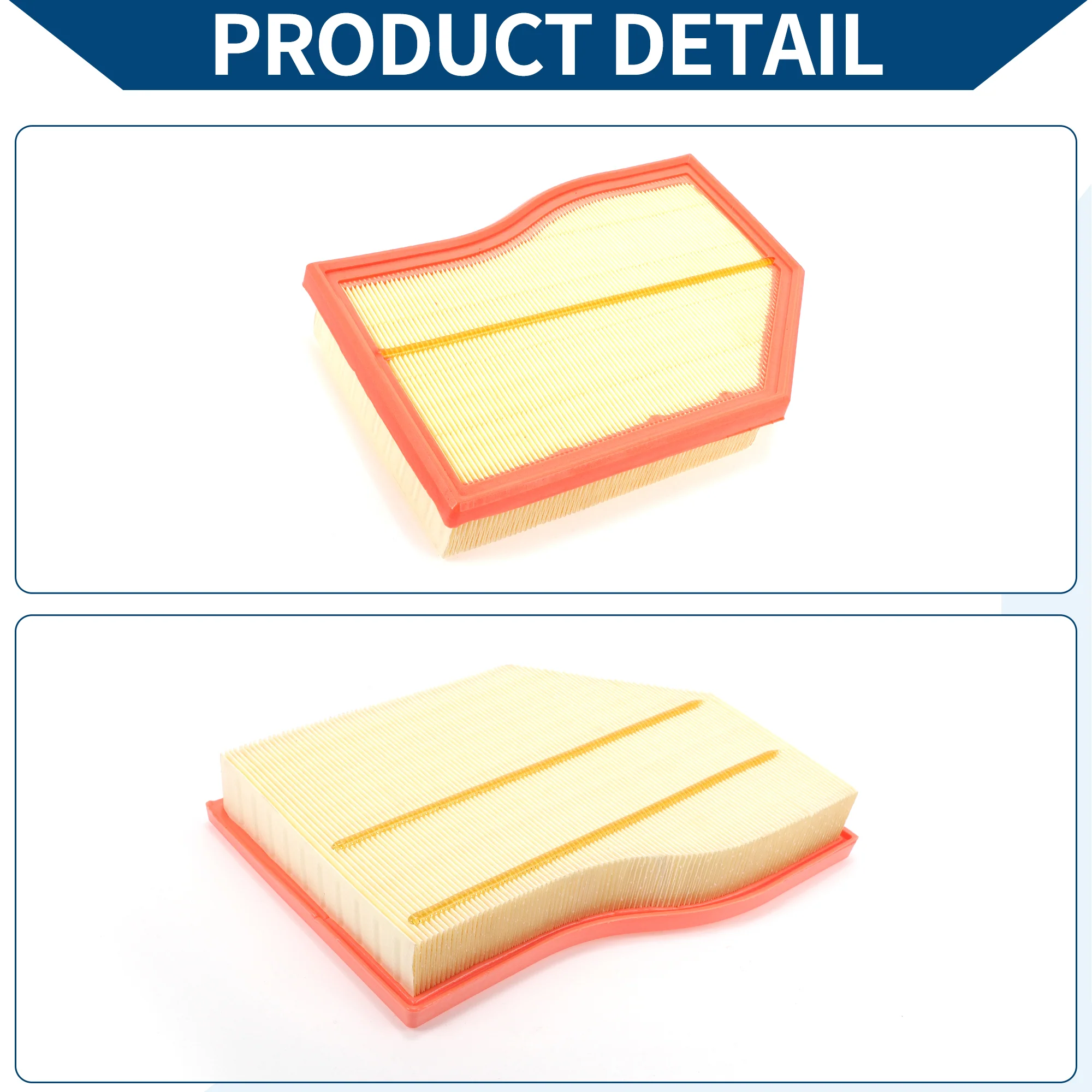 Car Engine Air Filter No.6540940204 for MERCEDES-BENZ GLB247 GLB200d 2.0L 2019- Long Life Filter Air Cleaner Element 1 Pcs - Image 7