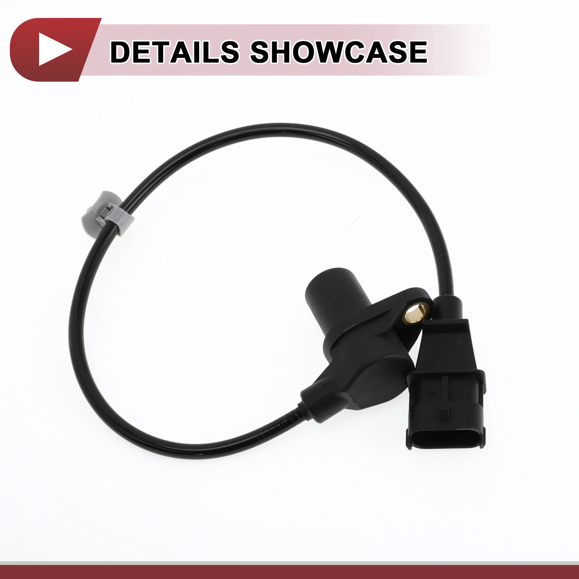 1 Pc Crankshaft Position Sensor for HYUNDAI I30 1.6 CRDi 07-11 Engine Crank CKP Sensor No.391802A000 Black Metal Plastic - Image 6