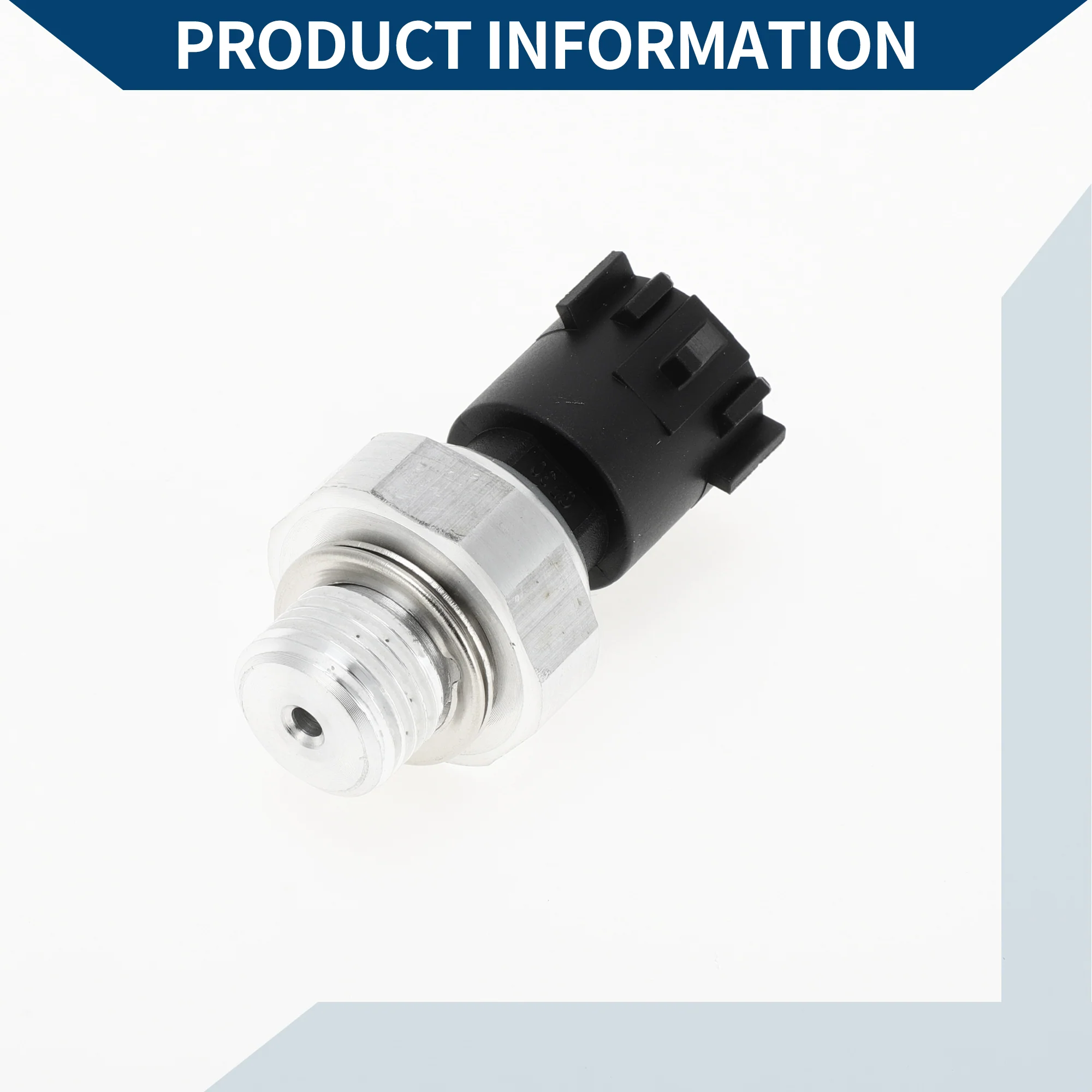No.12673134 Engine Oil Pressure Sensor Switch for Buick Models 2009 / Durable Metal / 1 Pc Black Silver Tone - Image 5