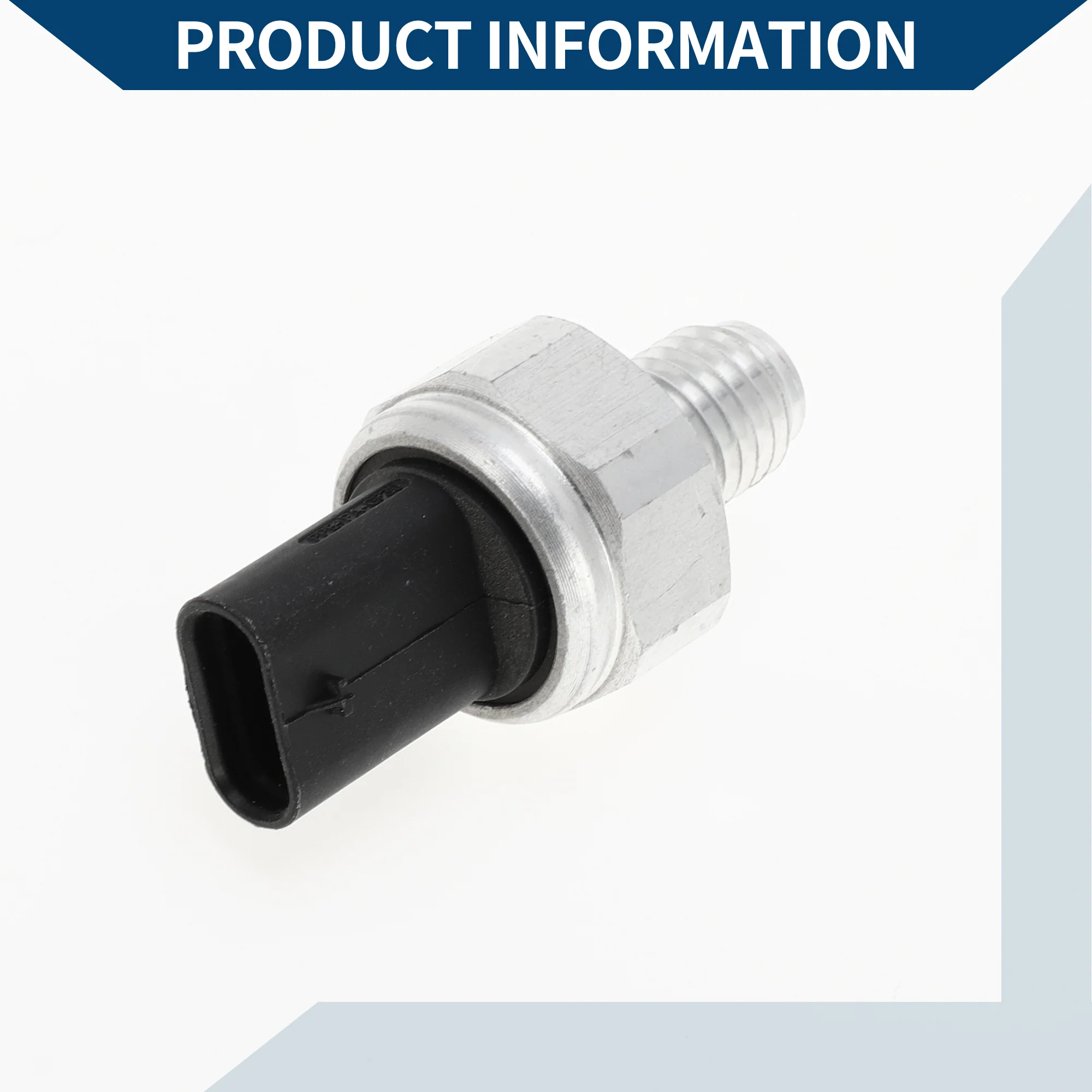 No.12635397 Engine Oil Pressure Sensor Switch for Buick Allure 2009 / Durable Metal / 1 Pc Black Silver Tone - Image 6