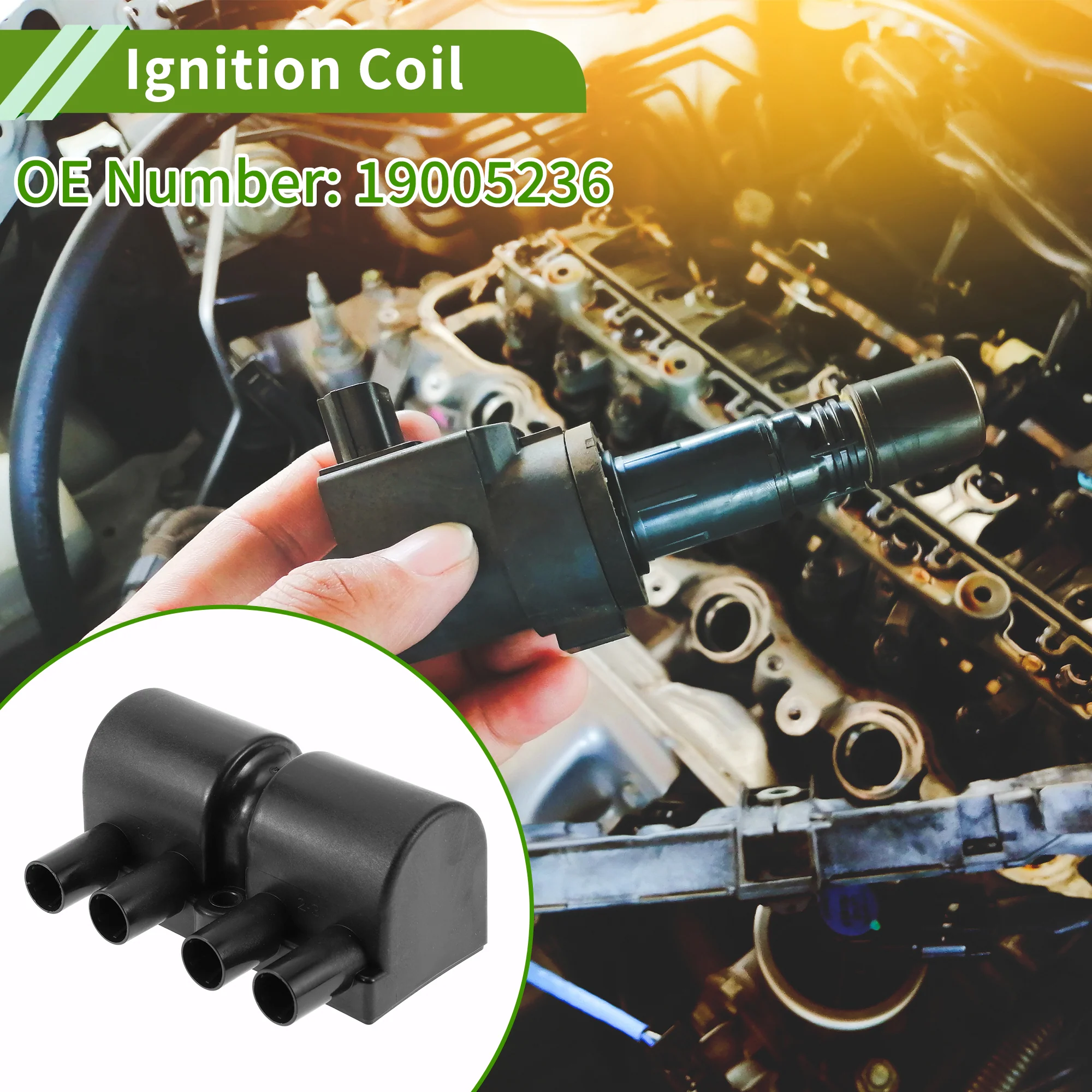 No.19005236 Ignition Coil for Chevrolet Aveo 2004-2013 Ignition Coil Pack - Image 2