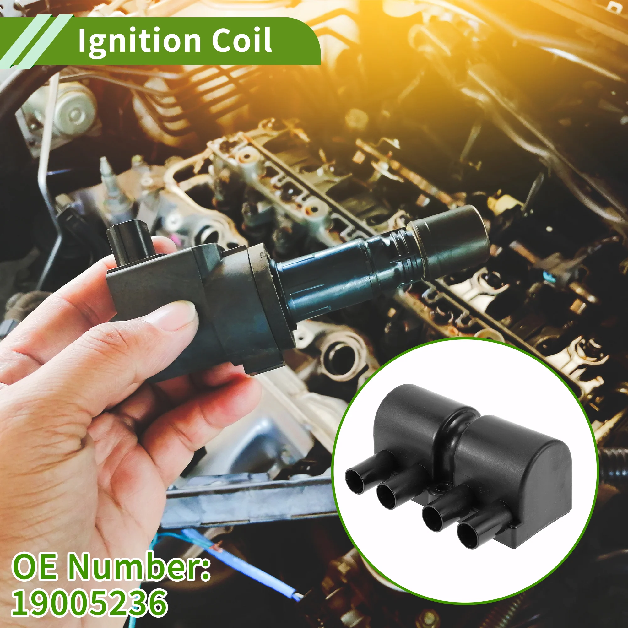 No.19005236 Ignition Coil for Chevrolet Aveo 2004-2013 Ignition Coil Pack - Image 3