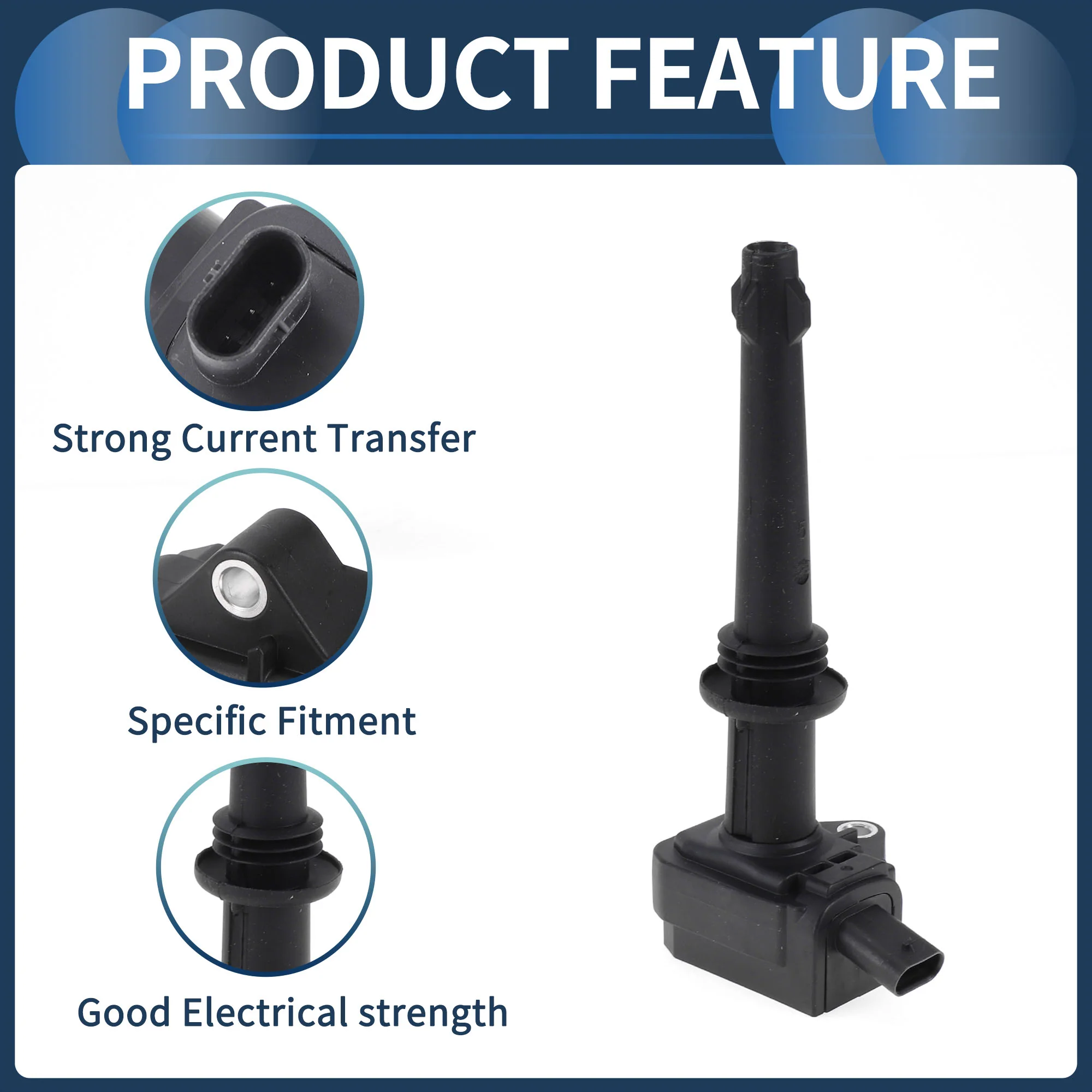 Ignition Coil Ignition Coil Pack No.8W9312A366DA for Land Rover Range Rover Sport 2010-2013 5.0L - Image 6
