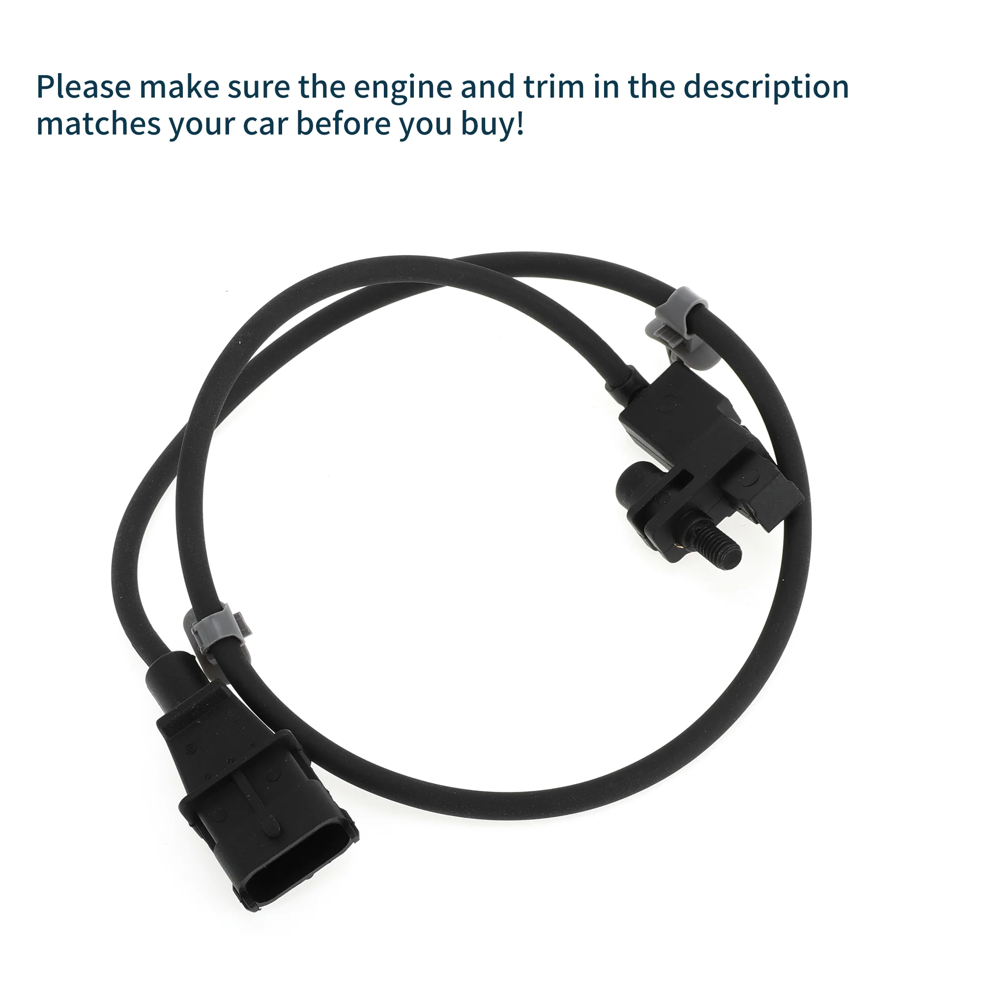 Crankshaft Position Sensor for HYUNDAI Santa Fe cm 2.0 CRDi 09-12 Sturdy No.391802F000 Engine Crank CKP Sensor Black 1 Pc - Image 7