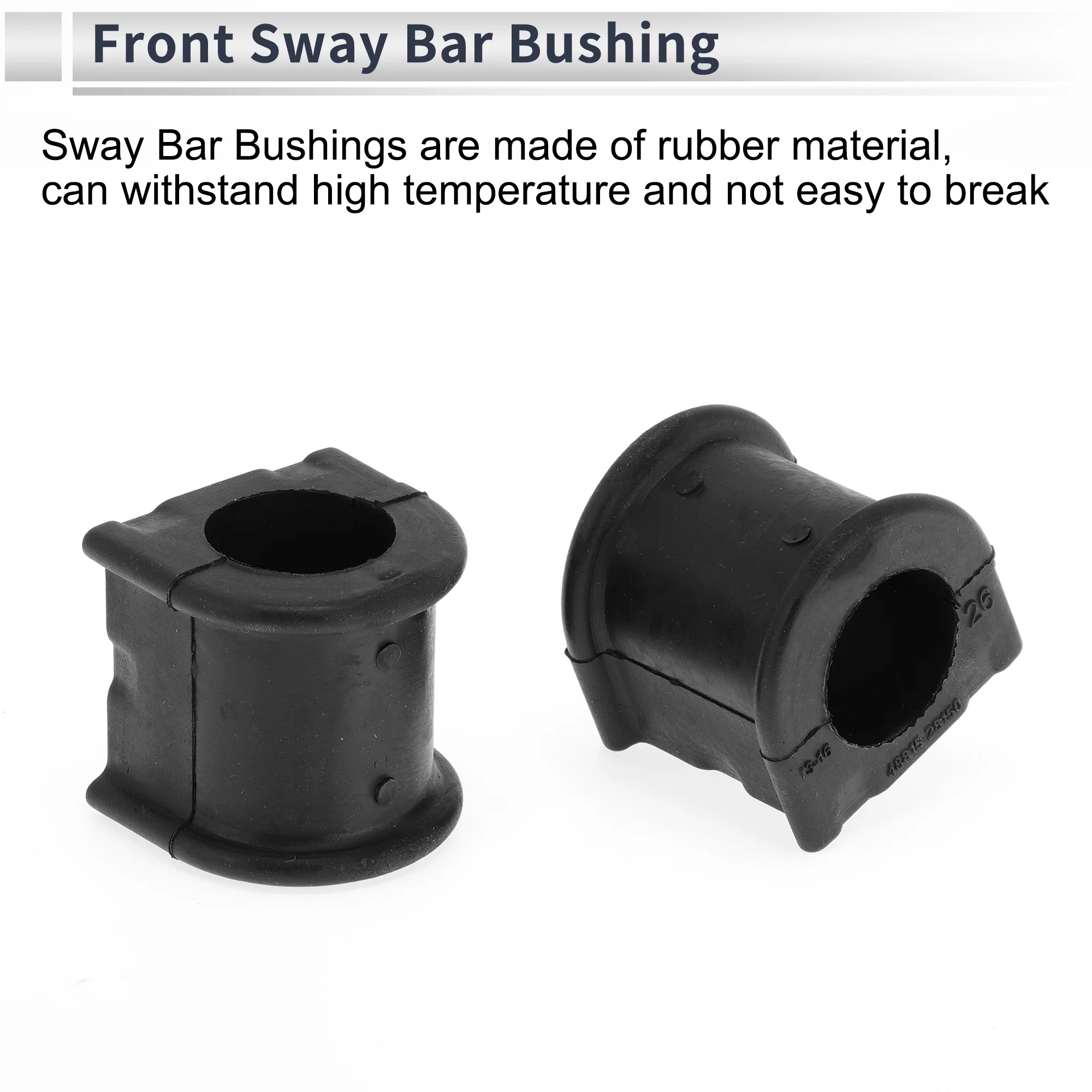 Front Stabilizer Bar Links with 2 Pcs Bushing for Toyota RAV4 2006-2017 for Lexus NX200t 2015-2017 Sway Bar Link Kits No.K750043/K200616 1 Set - Image 7