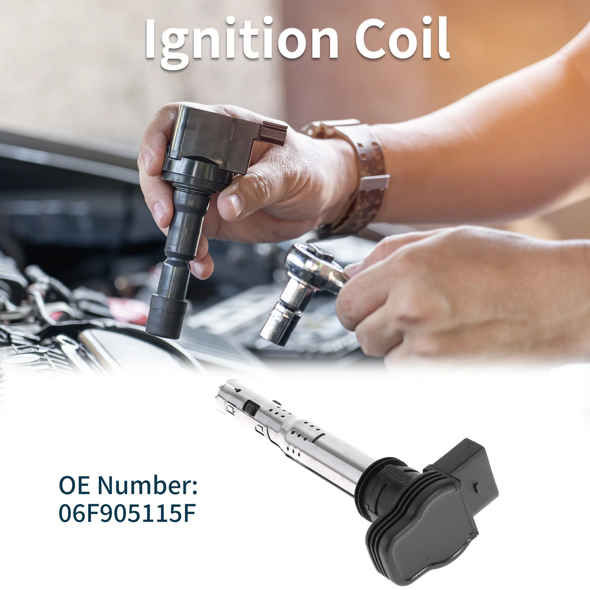 Ignition Coil for Volkswagen Golf 2006-2014 No.06F905115F Ignition Coil Pack - Image 3