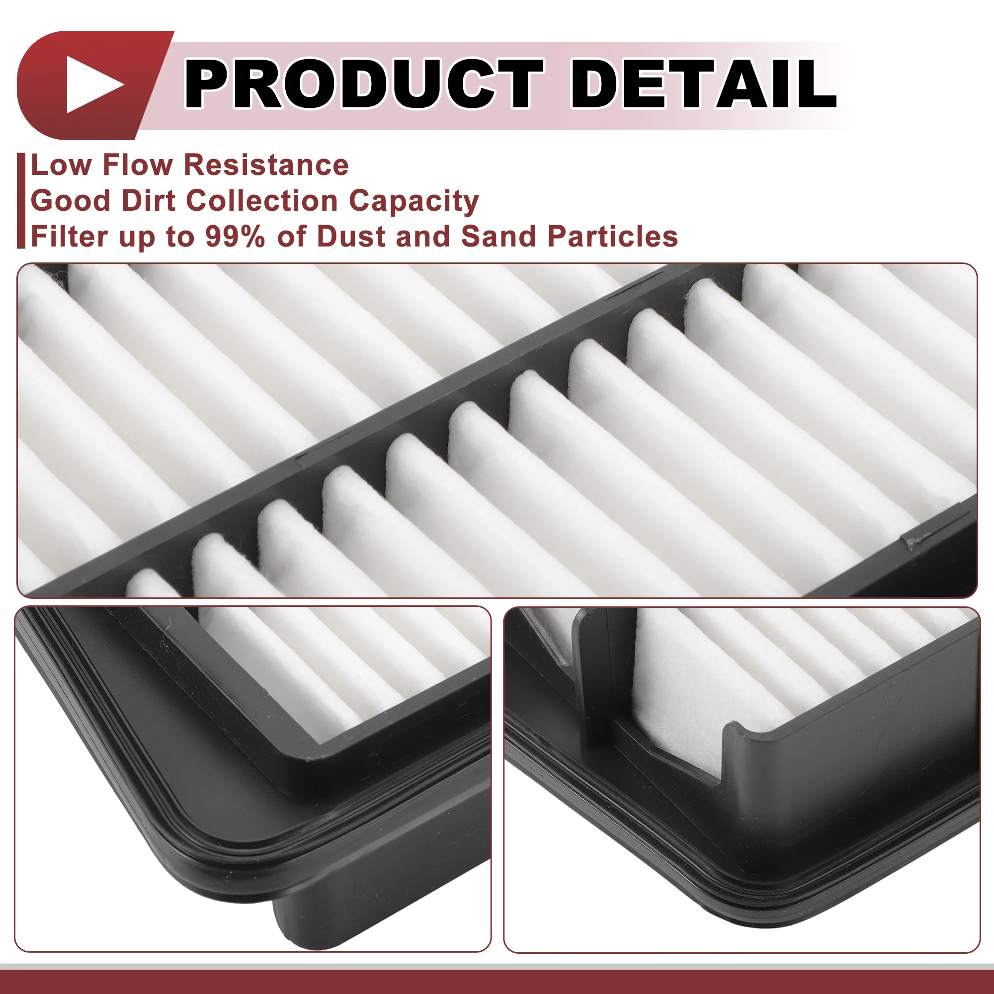 Engine Air Filter Filter Air Cleaner Element No.1378068H00 for SUZUKI DA64V 2005-2010 1 Pc Long Life for Car - Image 6