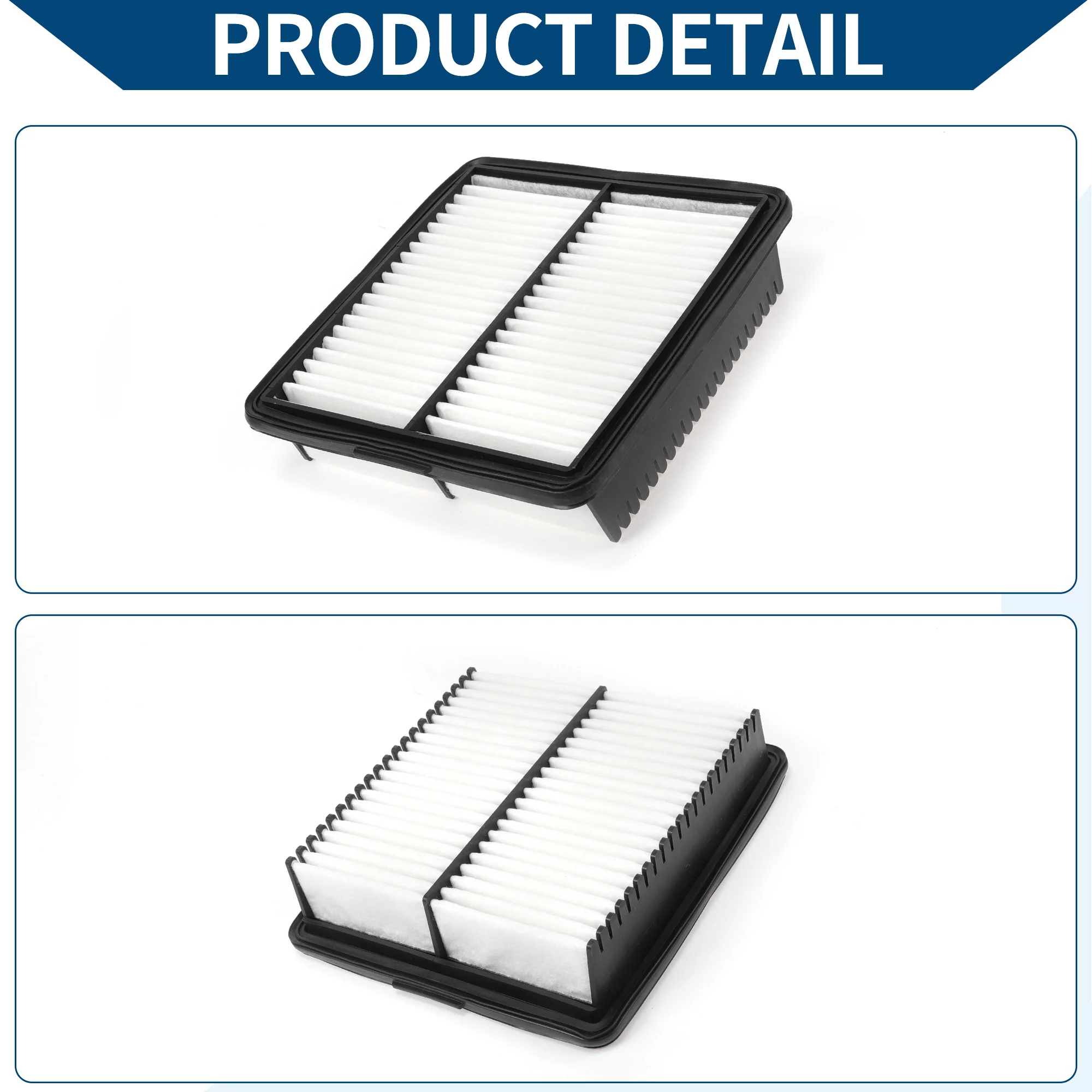 Car Engine Air Filter No.28113AA100/28113-AA670 for Hyundai Elantra 1.6L 2.0L 2021-2024 Long Life Filter Element Air Cleaner 1 Pcs - Image 7