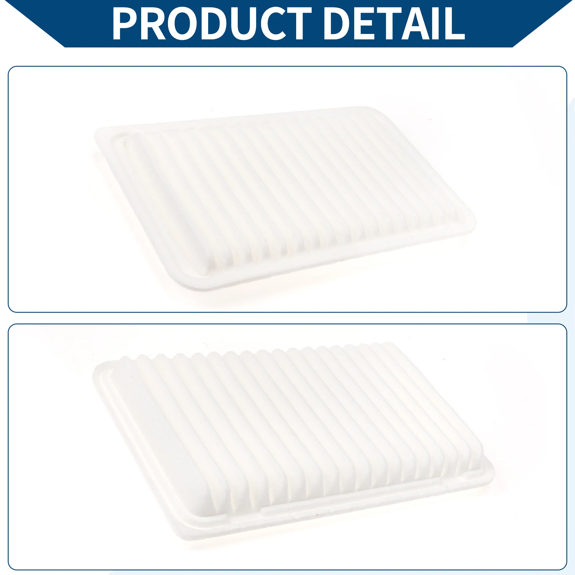 Car Engine Air Filter No.17801-YZZ01 for Lexus ES330 3.3L 2002-2006 Long Life Filter Element Air Cleaner 2 Pcs - Image 7