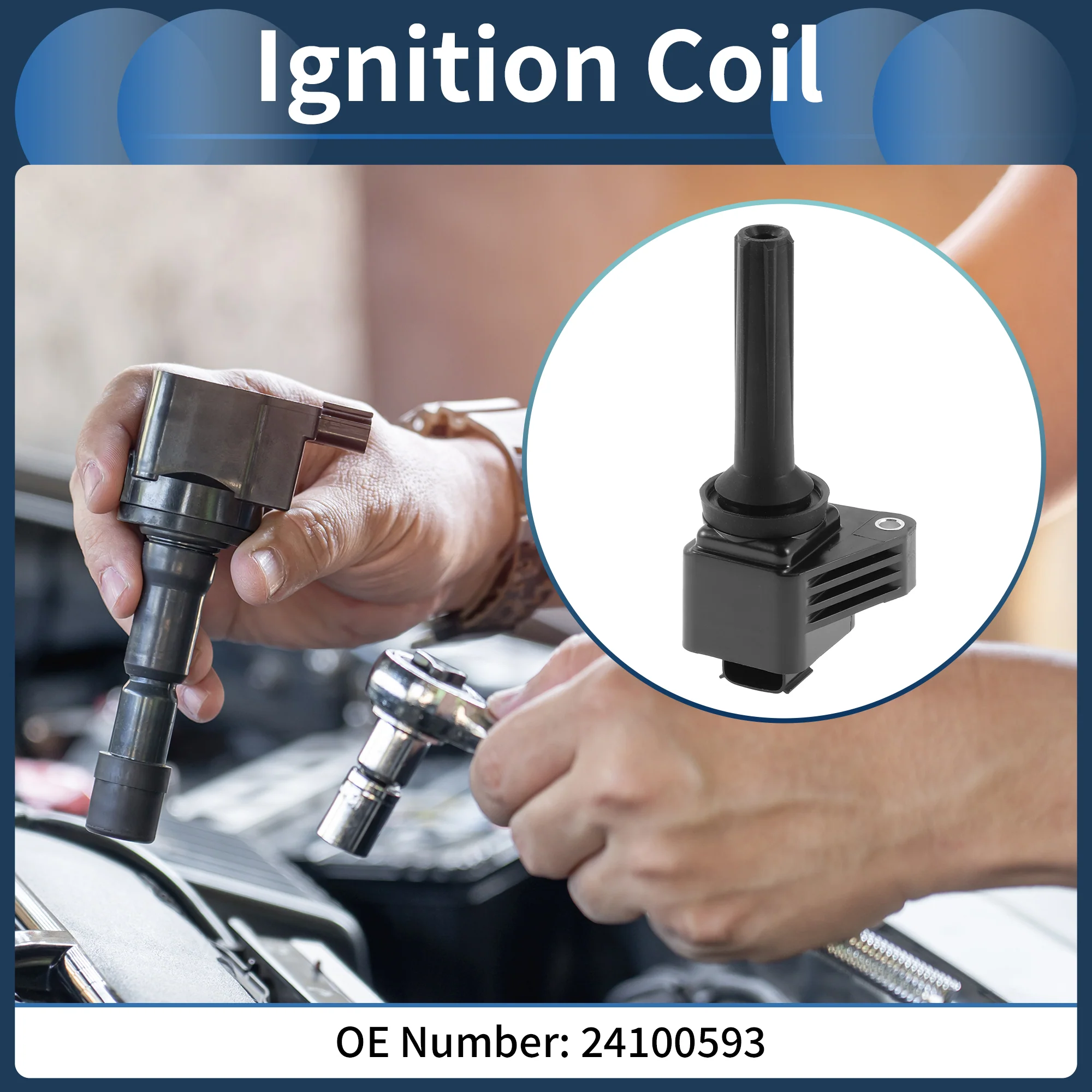 Ignition Coil Ignition Coil Pack No.24100593 for Buick Encore 2013-2016 - Image 2