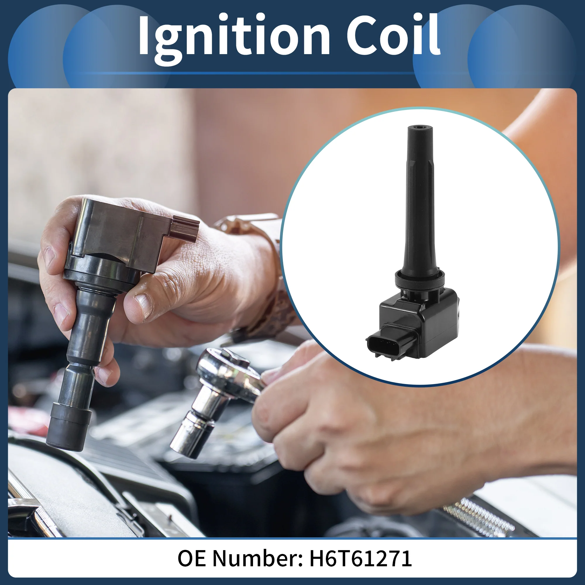 Ignition Coil Ignition Coil Pack No.H6T61271 for Mazda 3 2012-2020 - Image 2