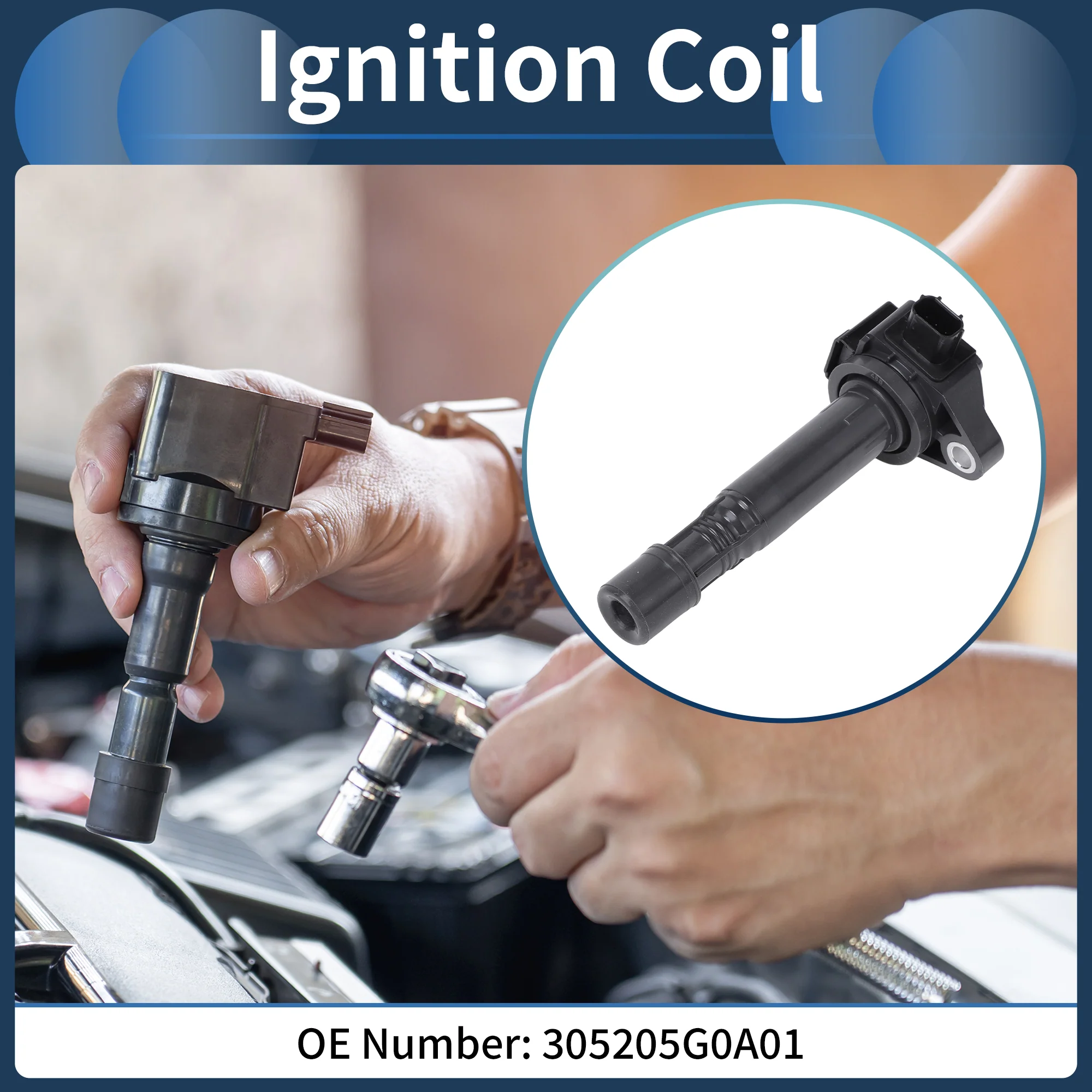 Ignition Coil Ignition Coil Pack No.305205G0A01 for Acura RLX 2014-2020 - Image 2