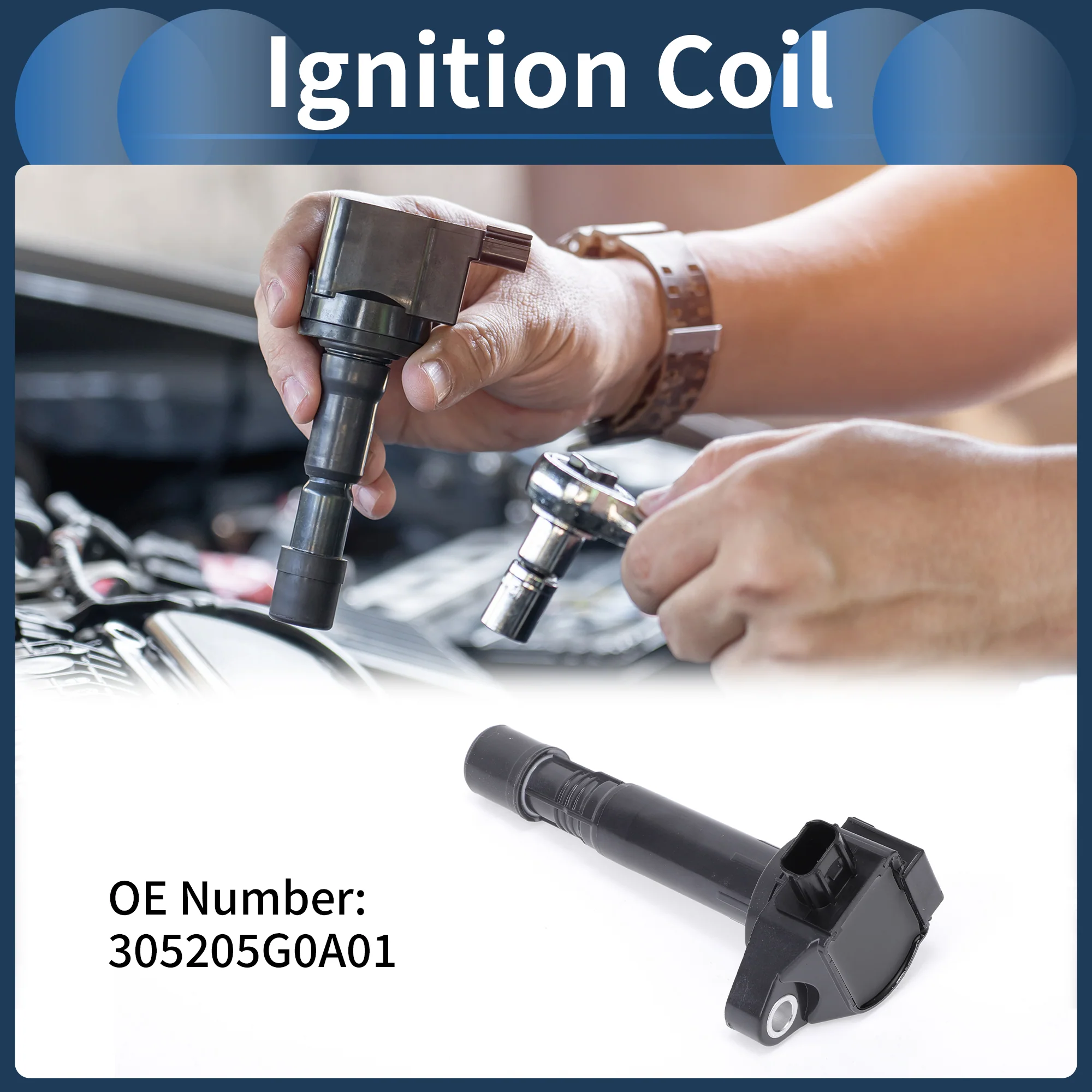 Ignition Coil Ignition Coil Pack No.305205G0A01 for Acura RLX 2014-2020 - Image 3