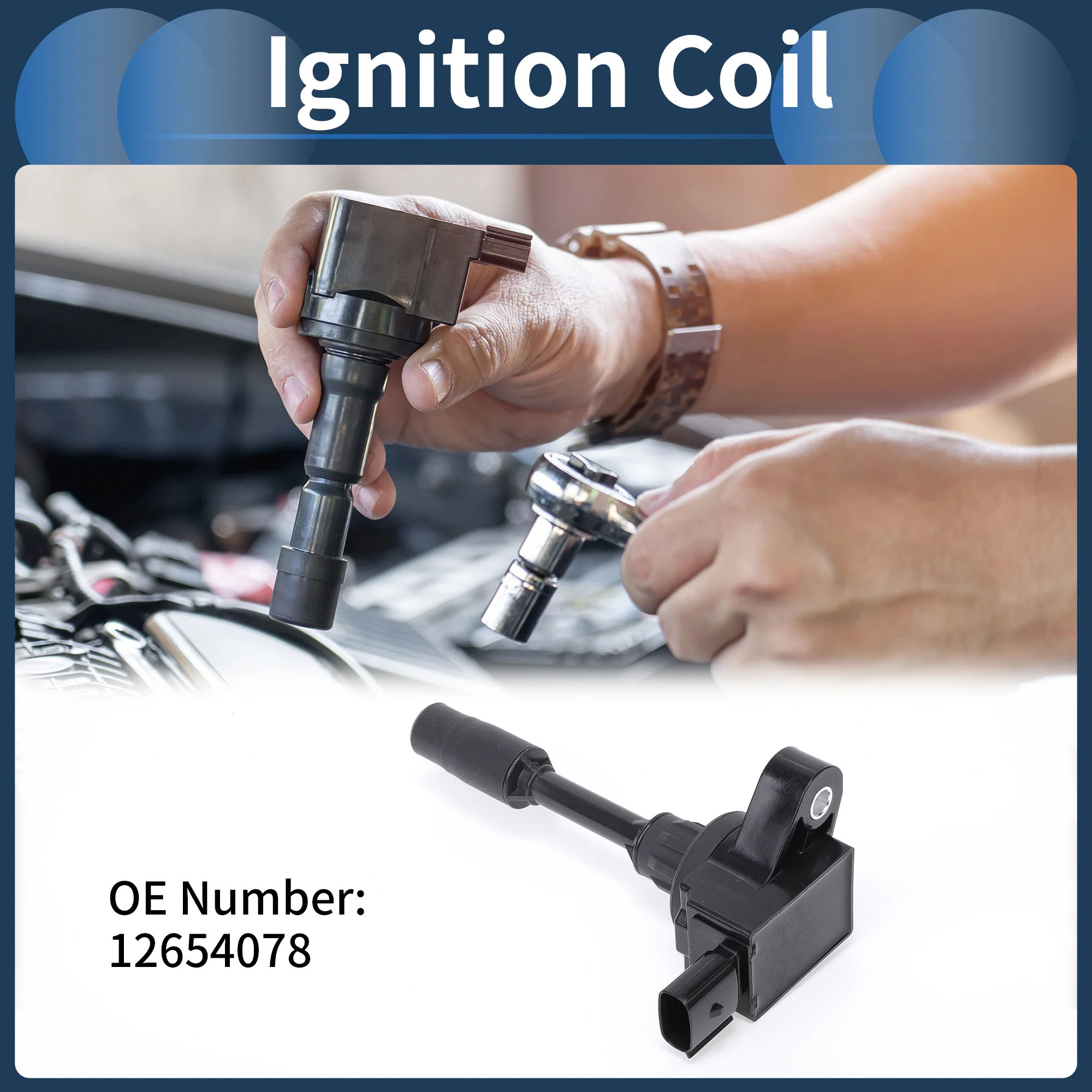 Ignition Coil Ignition Coil Pack No.12654078 for Chevrolet Malibu 2013-2020 - Image 3