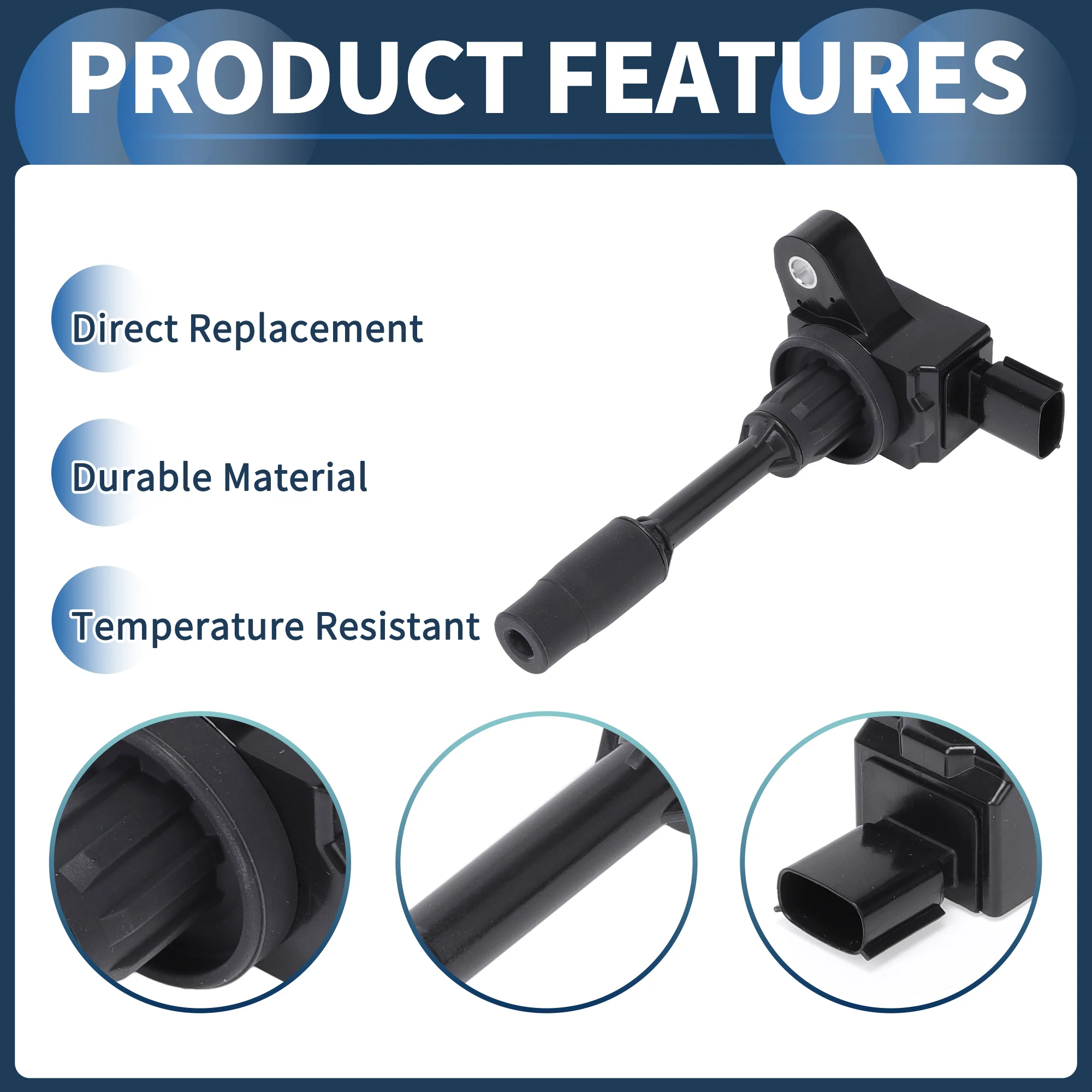 Ignition Coil Ignition Coil Pack No.12654078 for Chevrolet Malibu 2013-2020 - Image 5
