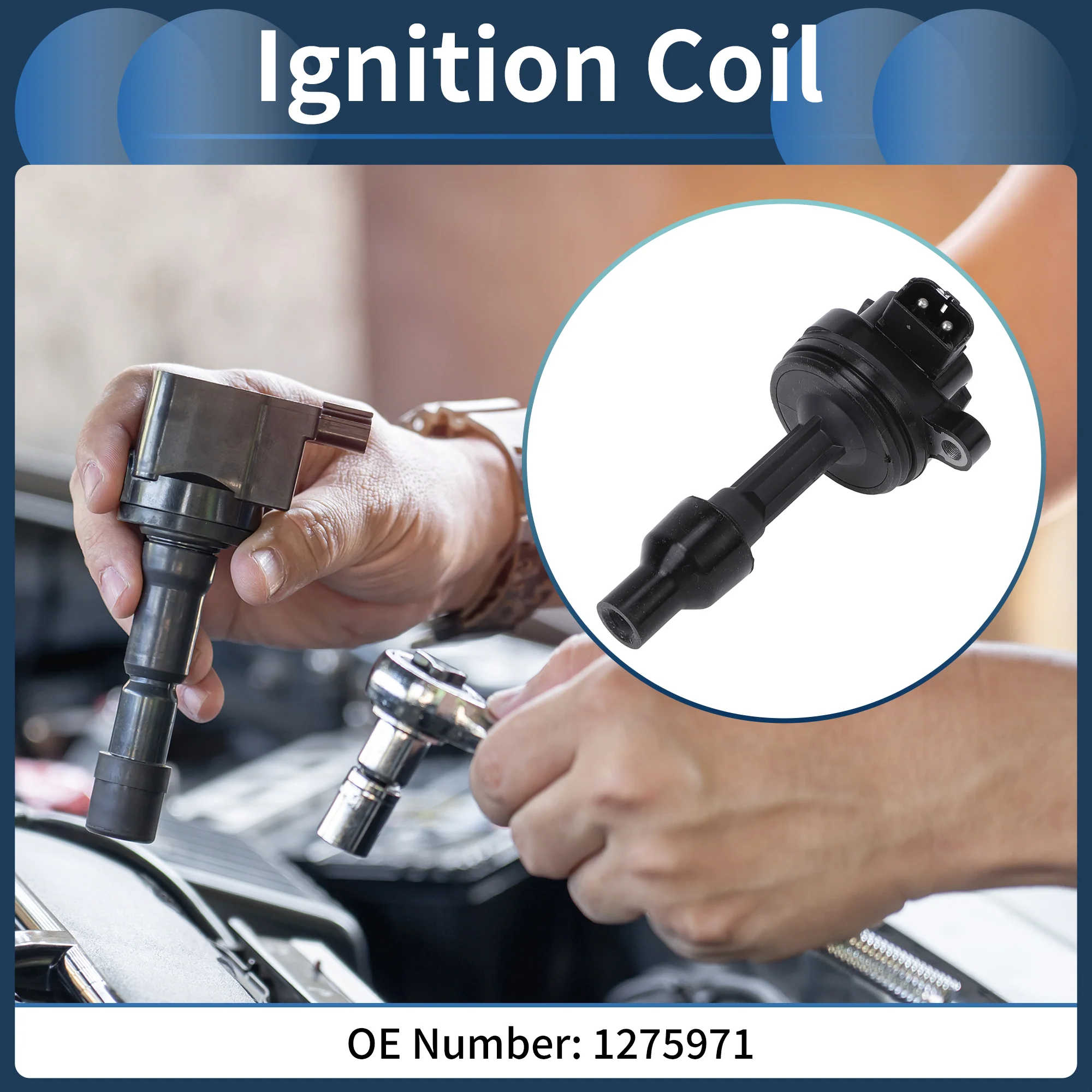 Ignition Coil Ignition Coil Pack No.1275971 for Volvo S90 1997-1998 - Image 2