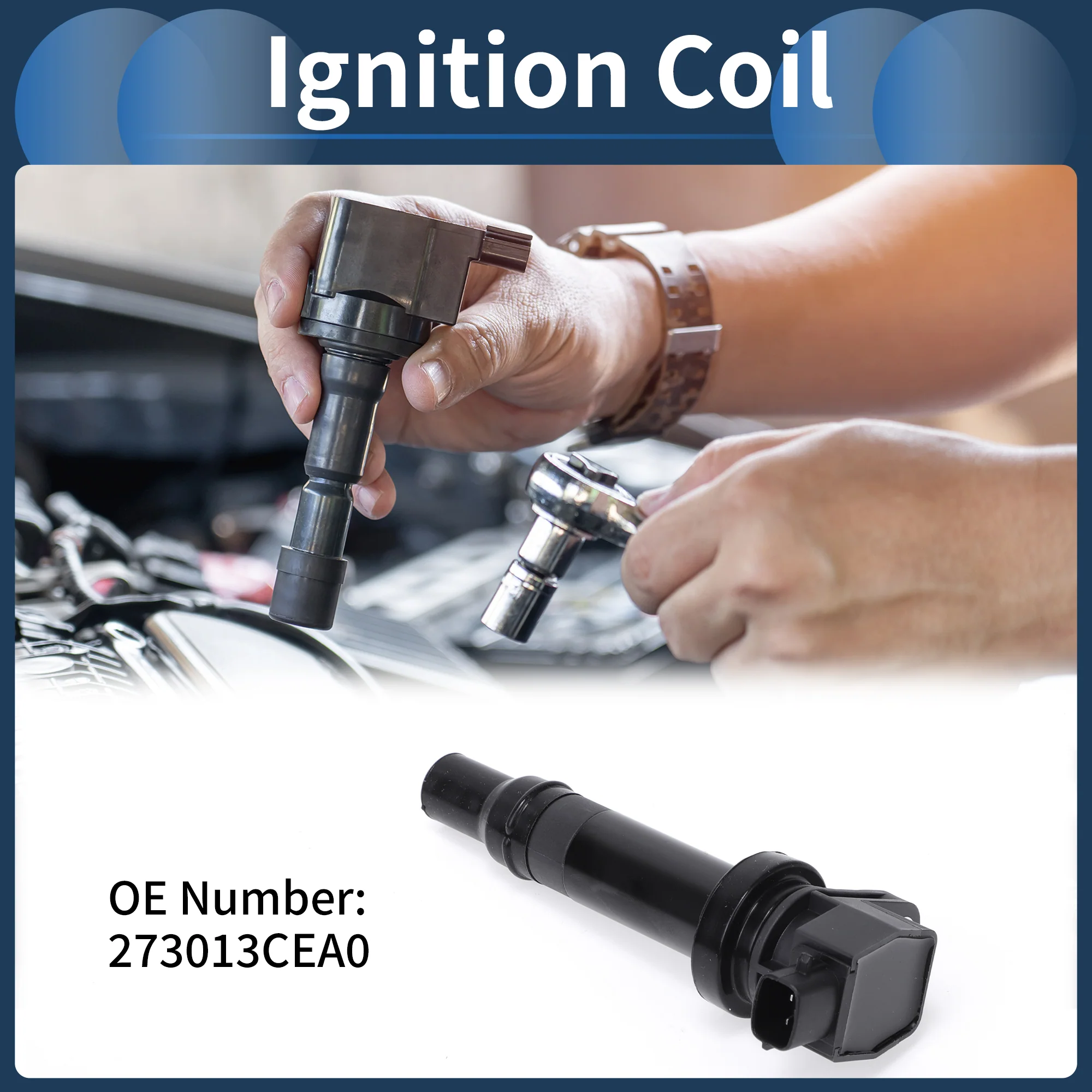 Ignition Coil Ignition Coil Pack No.273013CEA0 for Hyundai Grandeur 2005-2010 - Image 3