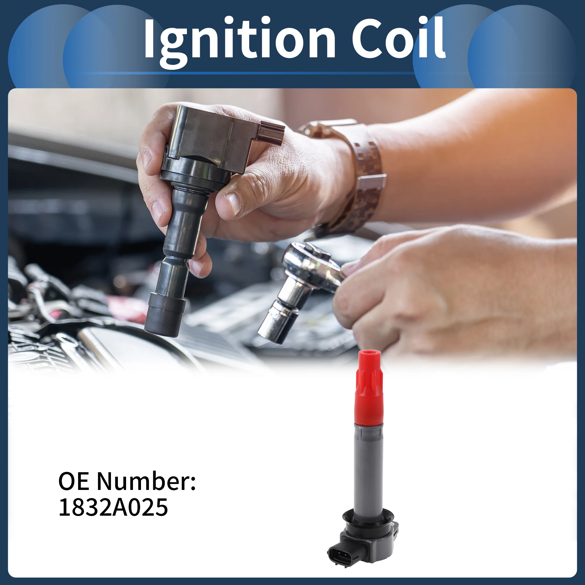 Ignition Coil Ignition Coil Pack No.1832A025 for Mitsubishi Lancer 2008-2017 - Image 3