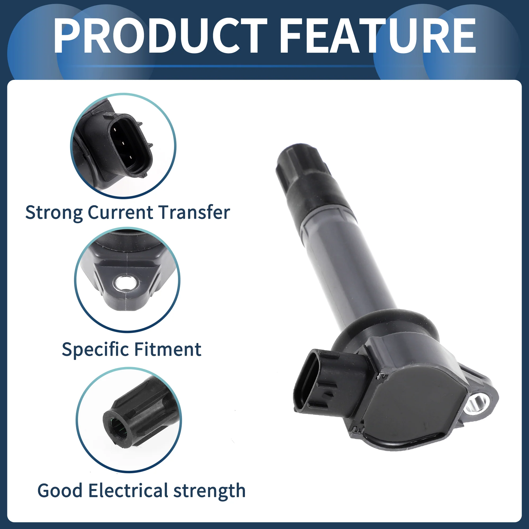 Ignition Coil Ignition Coil Pack No.1832A031 for Mitsubishi Endeavor 2010-2011 - Image 6