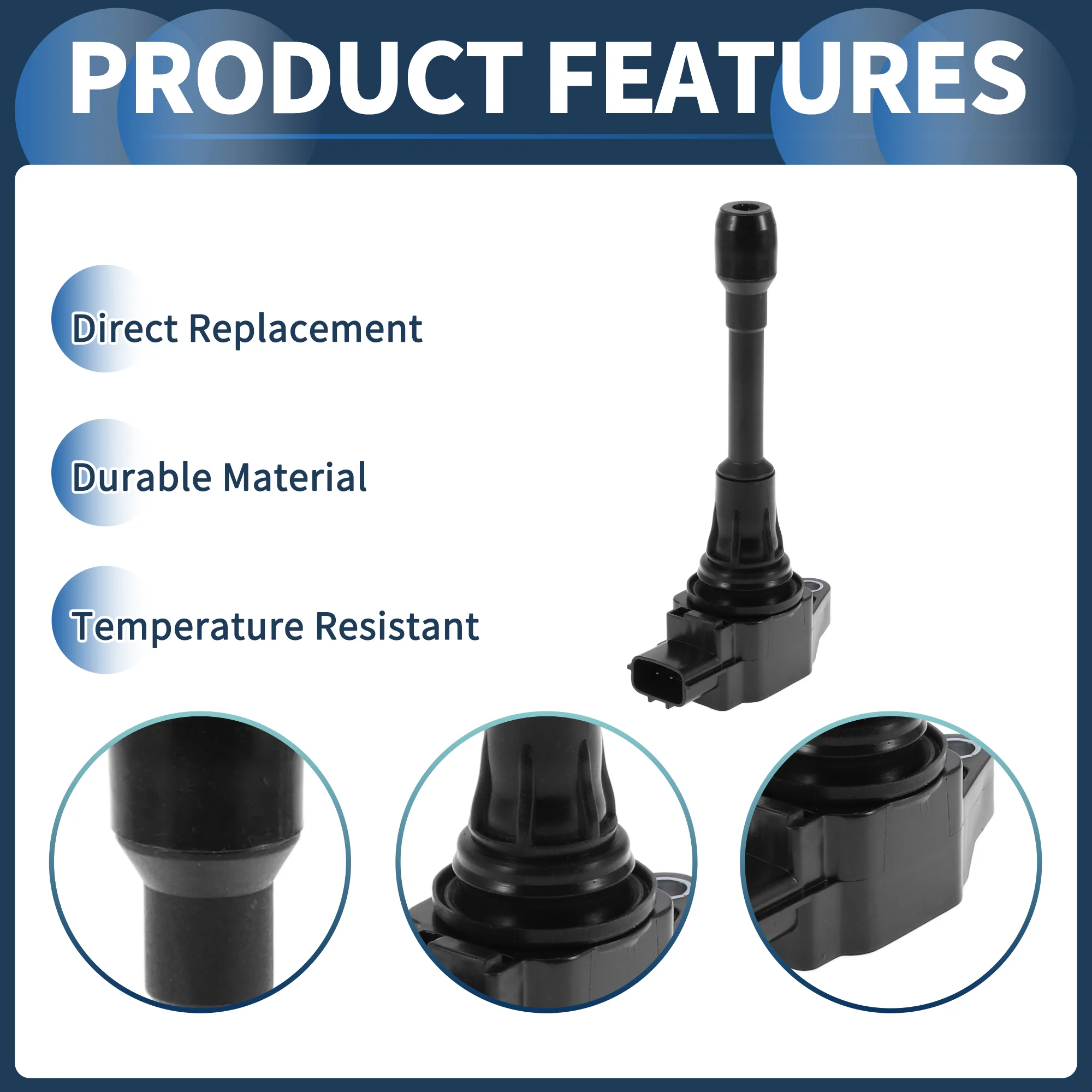 Ignition Coil Ignition Coil Pack No.22448JA00A for Nissan Sentra 2007-2019 - Image 5