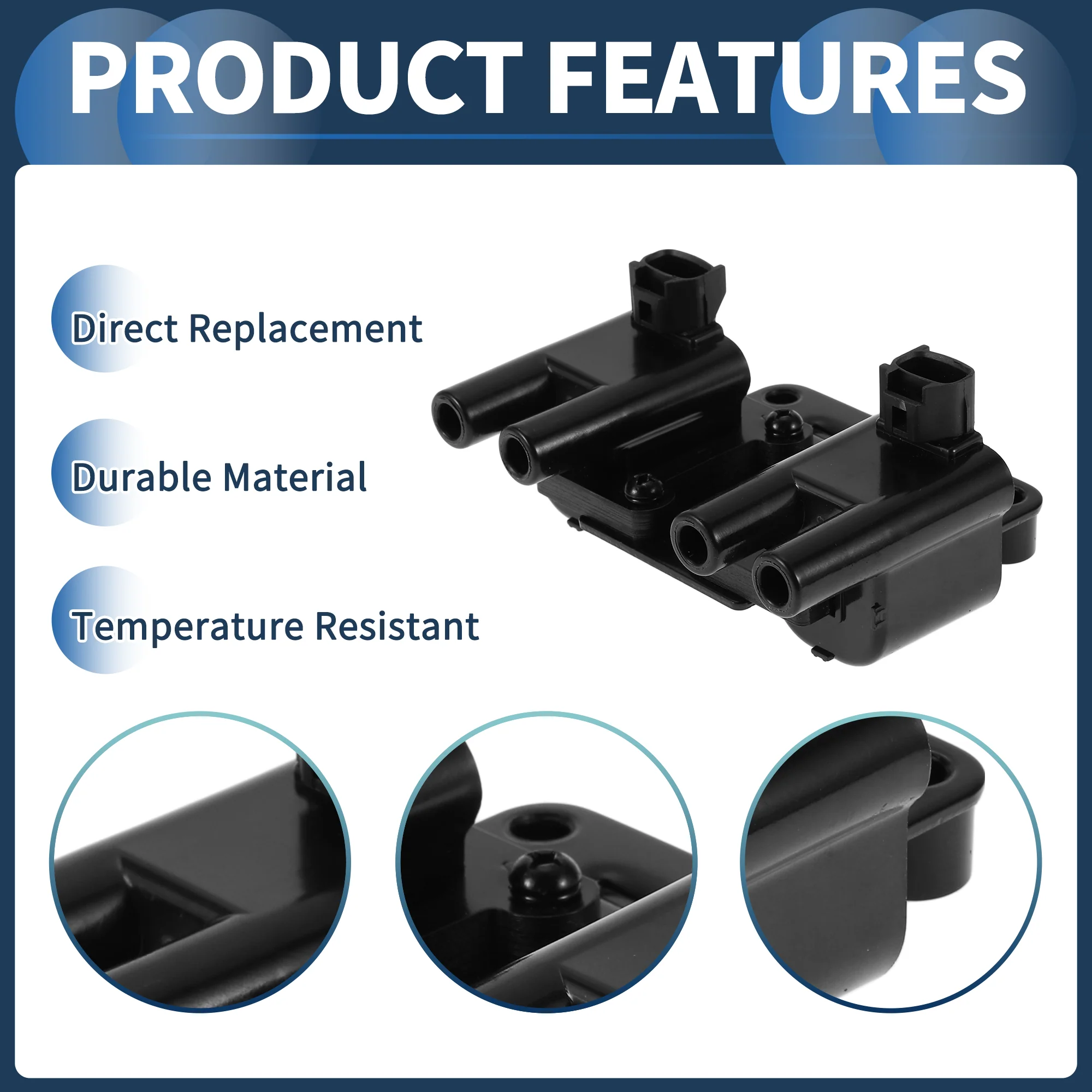 Ignition Coil Ignition Coil Pack No.96453420 for Chevrolet Optra 1.2L L4 2005-2010 - Image 5