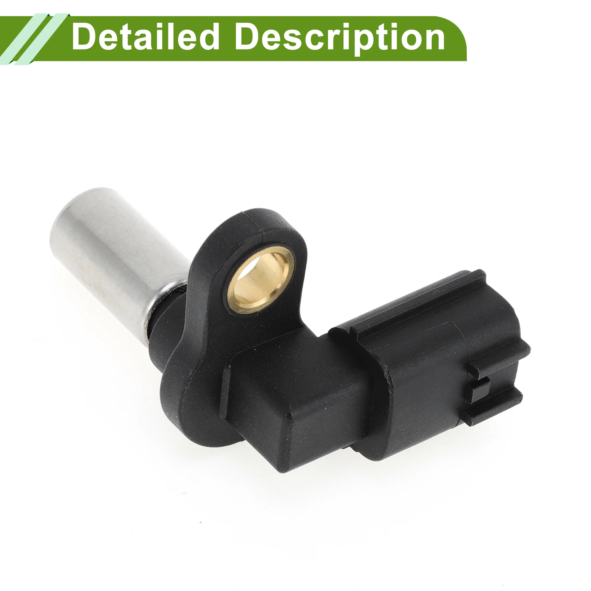 No.237314E810 Crankshaft Position Sensor for Nissan Altima 2.4 1993-1997 Sturdy Black Engine Crank CKP Sensor Metal Plastic 1 Pc - Image 6