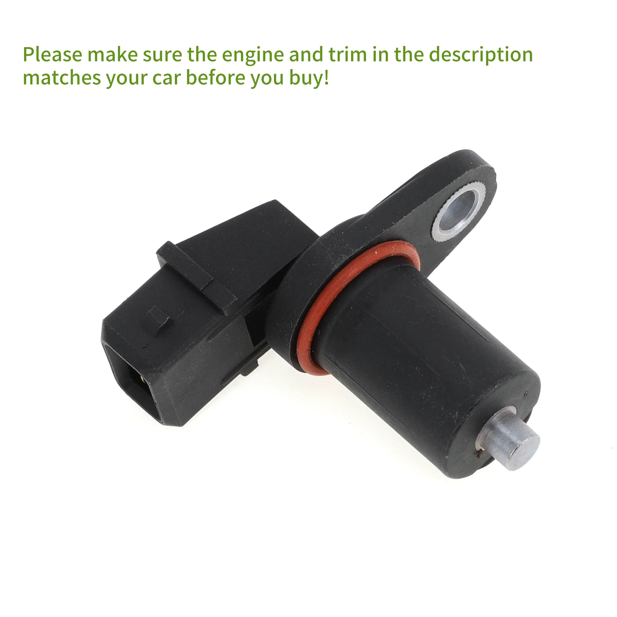 No.13627839138 Crankshaft Position Sensor for BMW 540I 1997-2003 Sturdy Black Engine Crank CKP Sensor Metal Plastic 1 Pc - Image 7