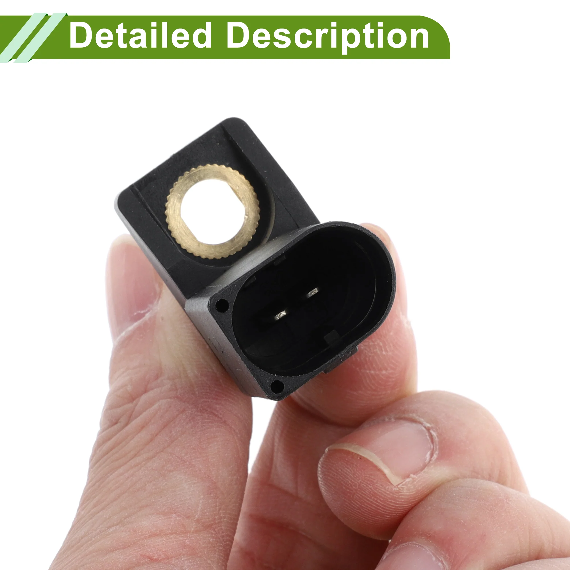 No.0031532728 Crankshaft Position Sensor for Mercedes-Benz C240 2.6L 2001-2005 Sturdy Black Engine Crank CKP Sensor Metal Plastic 1 Pc - Image 5