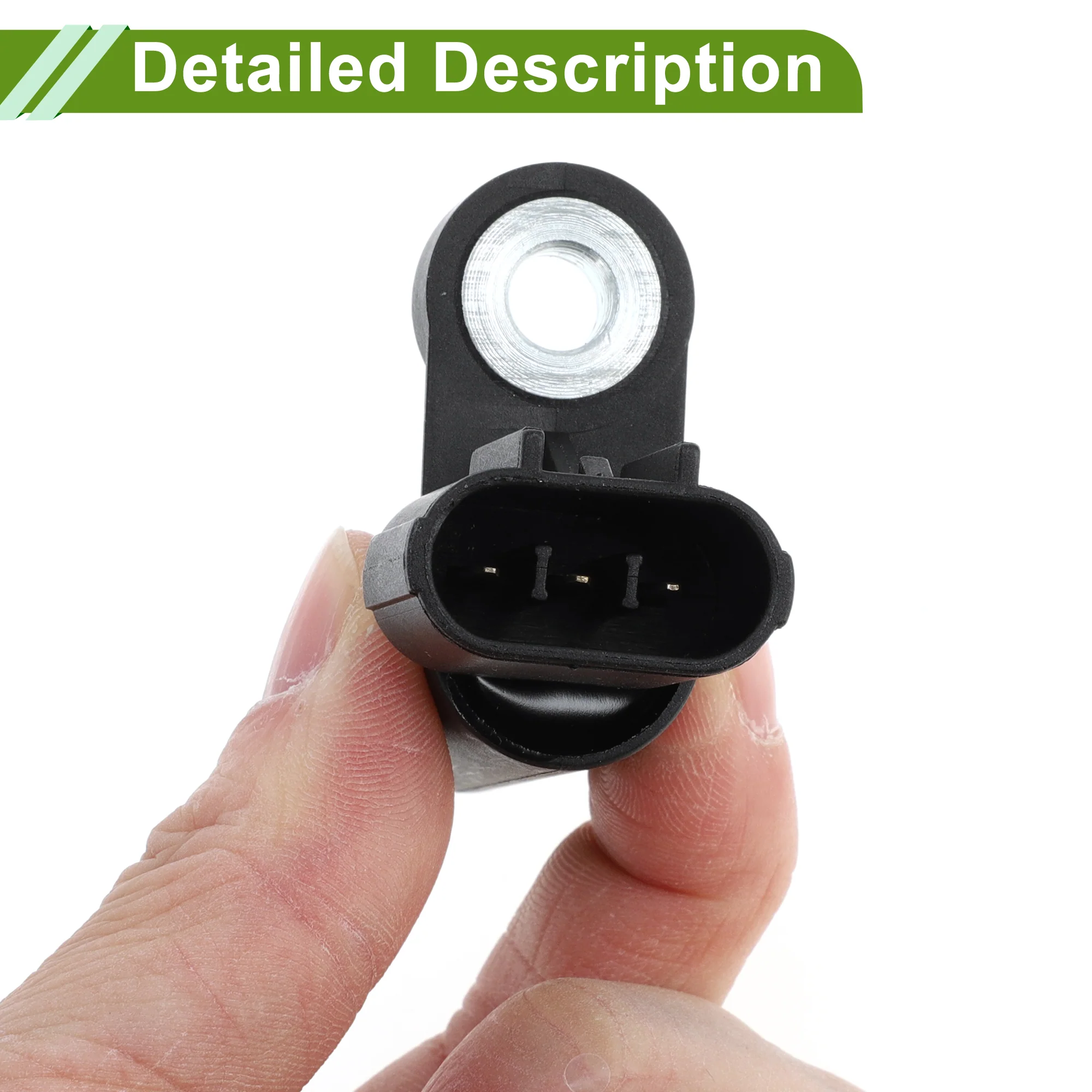 No.4609009 Crankshaft Position Sensor for Dodge Intrepid 2.7L 1998-2000 Sturdy Black Engine Crank CKP Sensor Metal Plastic 1 Pc - Image 5
