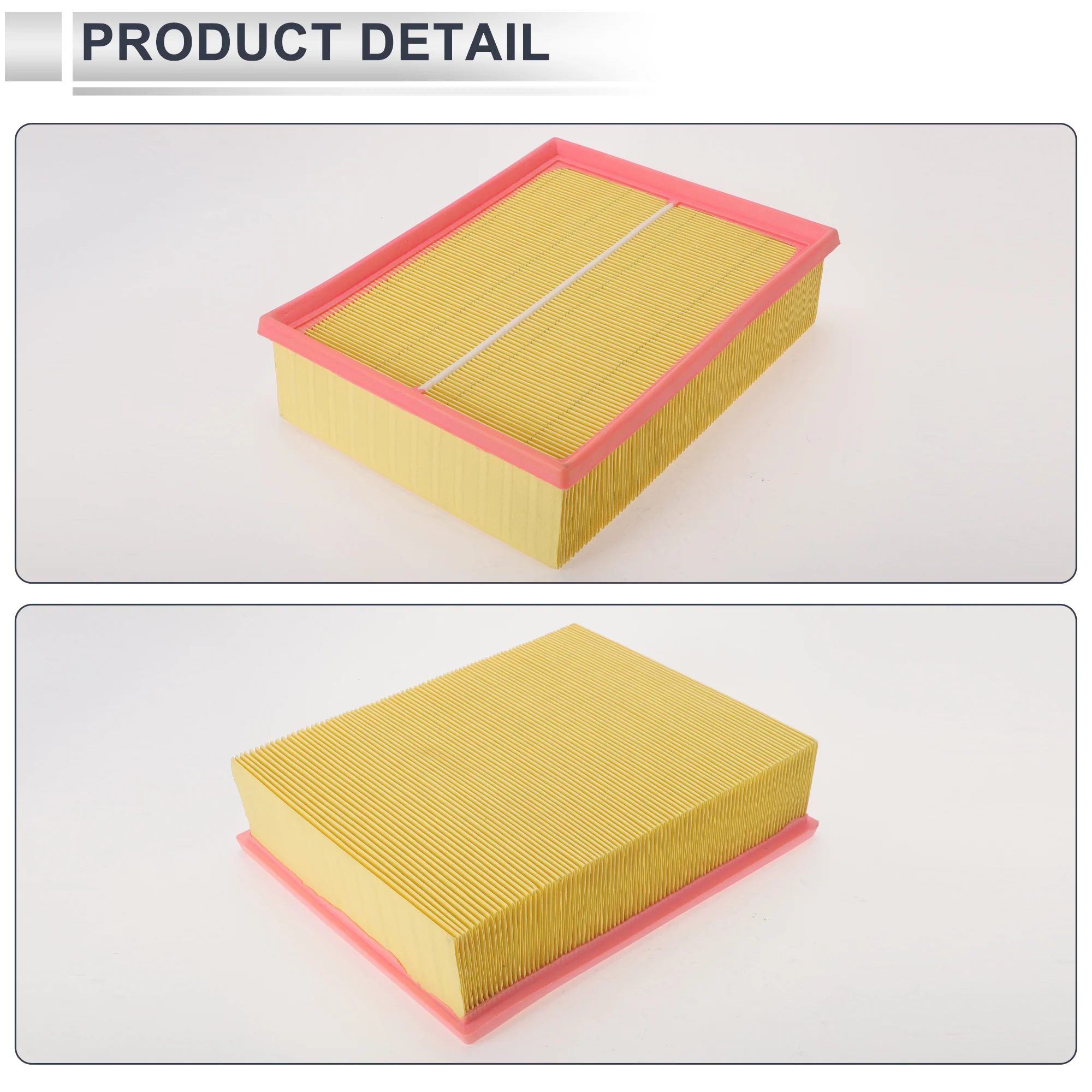 Car Engine Air Filter No.06C133843 for Audi A4 1.8L 2.0L 3.2L 2002-2009 Long Life Filter Air Cleaner Element 1 Pcs - Image 7