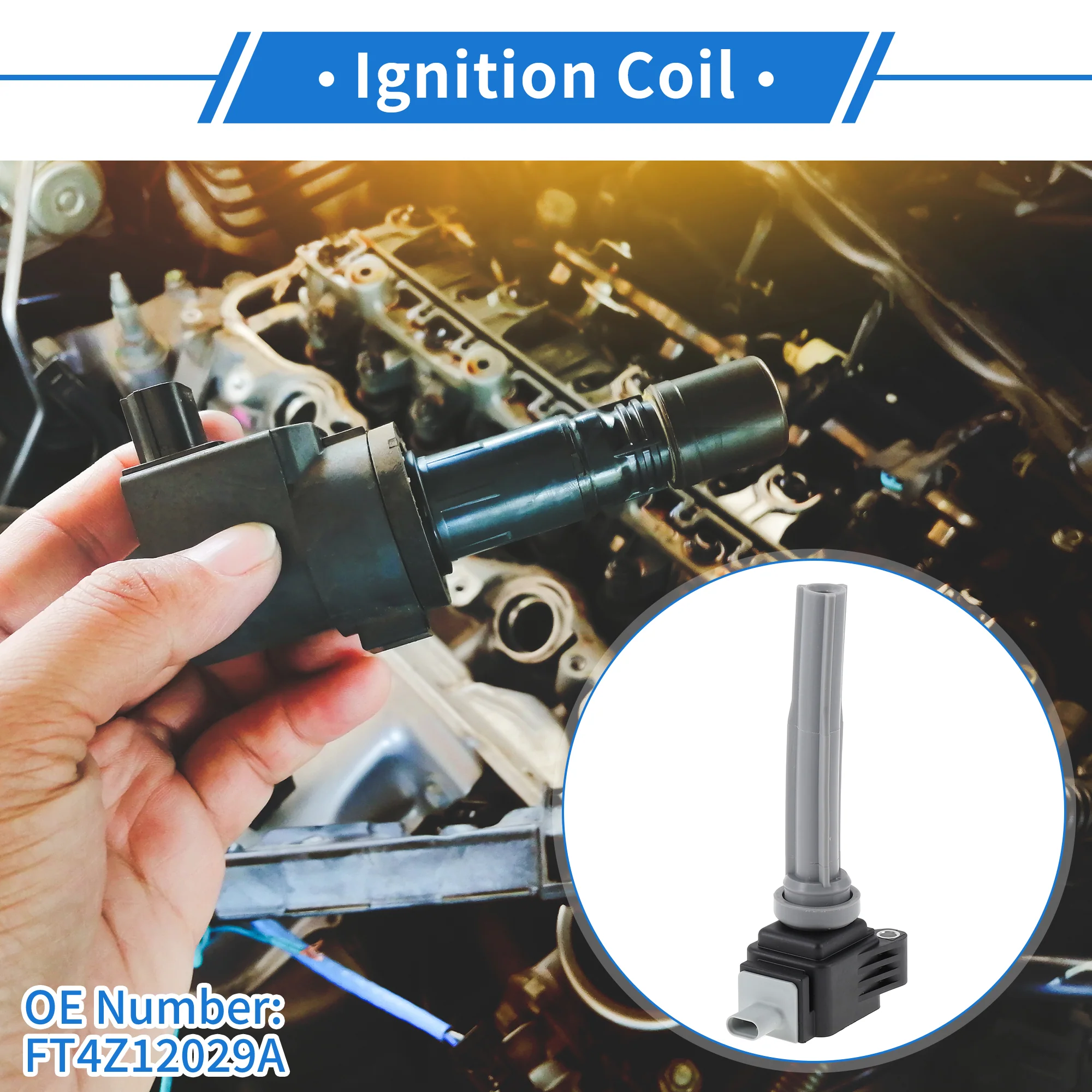 Ignition Coil for Ford Focus 2012-2016 Ignition Coil Pack - Image 3