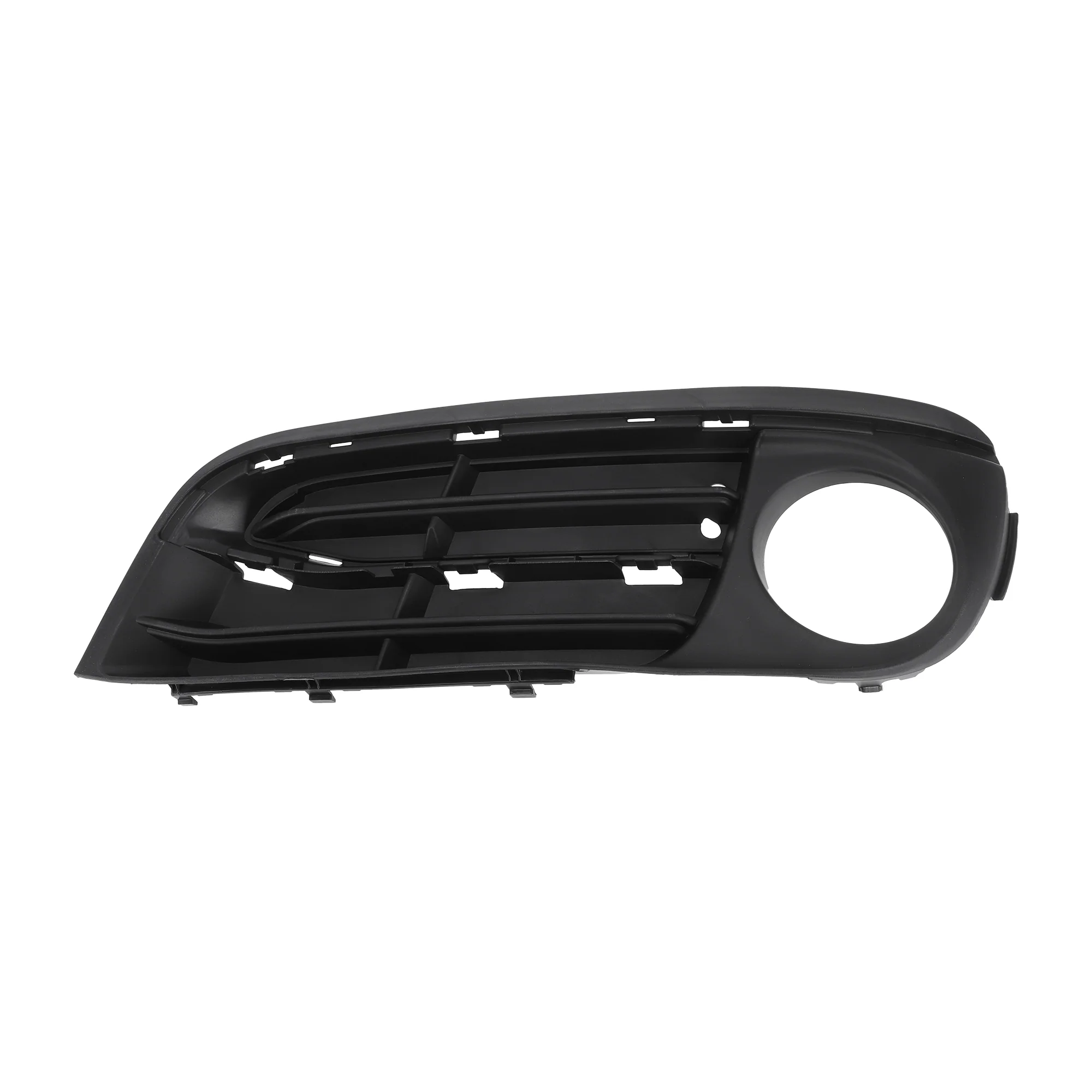 Front Left Fog Light Grill for BMW 5 Series 2014-2017 Front Lower Bumper Fog Light Cover Inserts No.51117417785 ABS 1 Pc