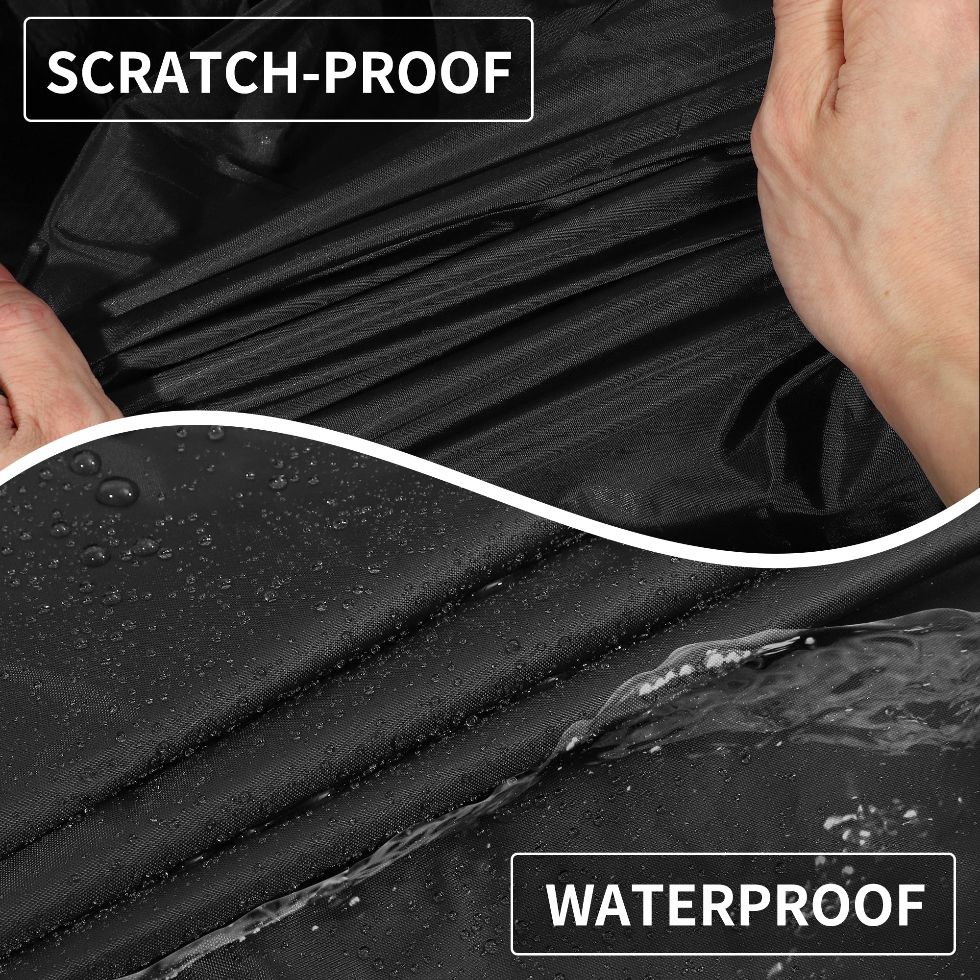 Waterproof 232D-PU Car Cover for Peugeot 5008 2017-2023 with Zipper - Image 3
