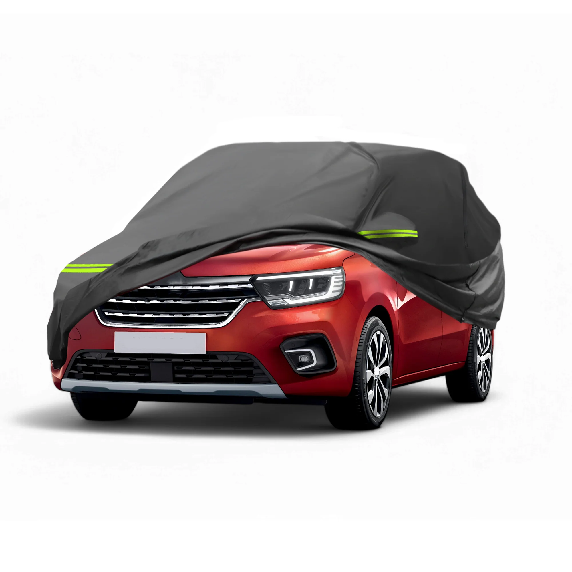 Waterproof 237D-PU Car Cover for Renault Kangoo II 2008-2021 with Zipper