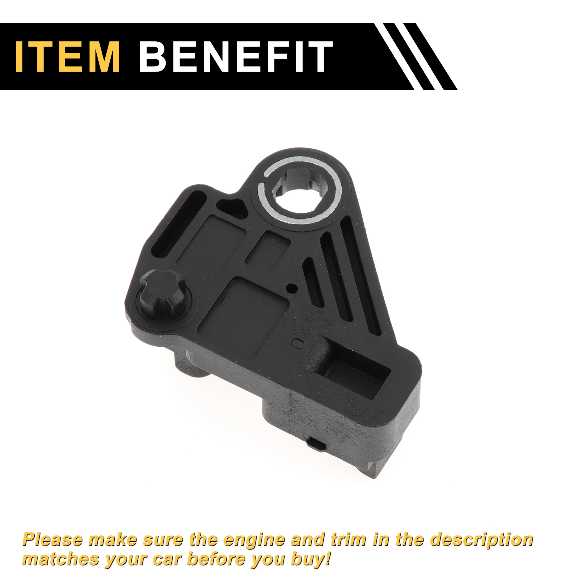 1 Pc No.9637466980 Crankshaft Position Sensor for CITROEN C2 Hatchback 1.4 HDi 2003-2009 Sturdy Car Engine Crank CKP Sensor - Image 7