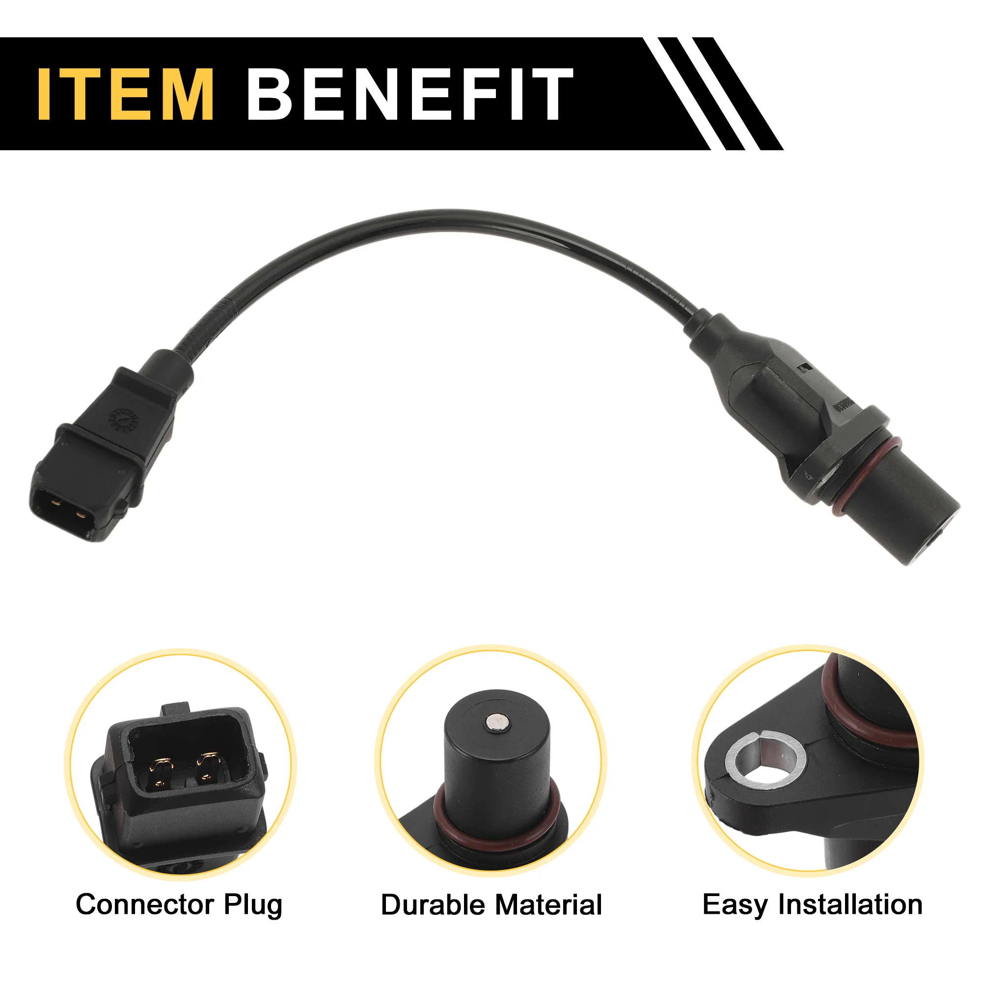 1 Pc No.714951 Crankshaft Position Sensor for Hyundai Accent 2003-2004 Sturdy Car Engine Crank CKP Sensor - Image 5