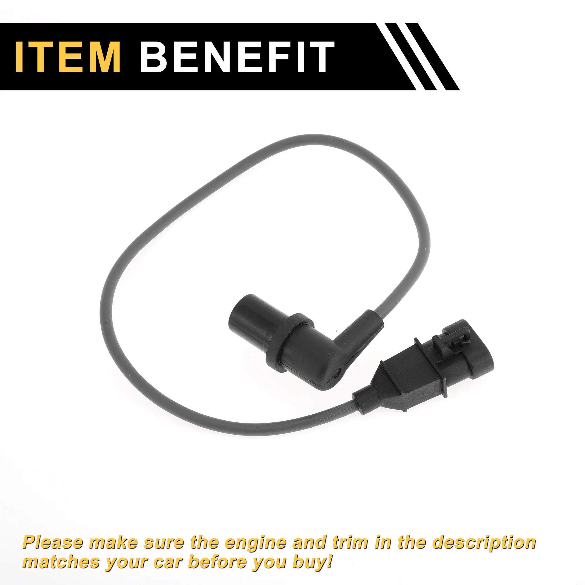 1 Pc No.96418382 Crankshaft Position Sensor for Chevrolet Captiva 2.4 2006-2016 Sturdy Car Engine Crank CKP Sensor - Image 7