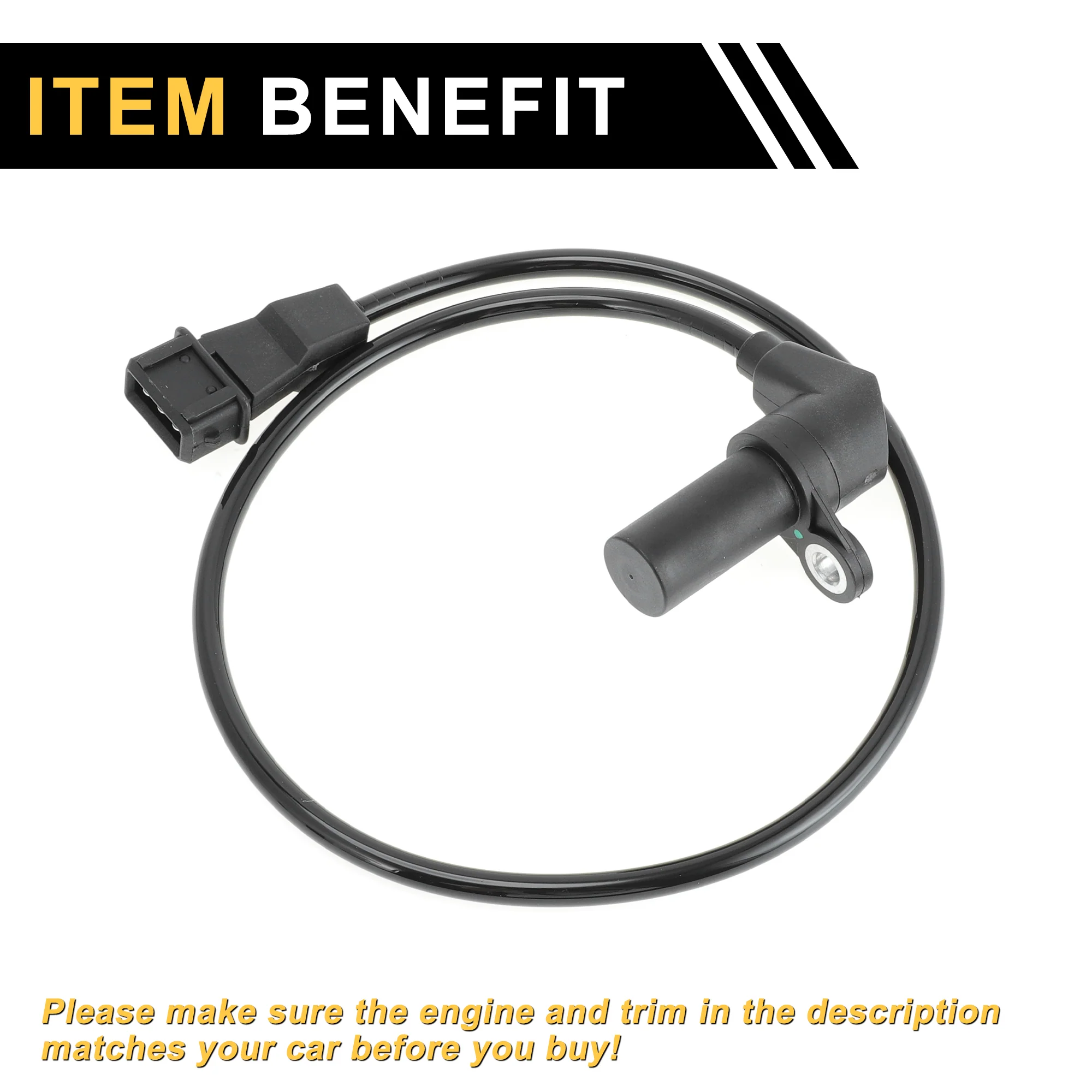 1 Pc No.6238098 Crankshaft Position Sensor for Opel for Vauxhall for Astra g Zafira A Sturdy Car Engine Crank CKP Sensor - Image 7
