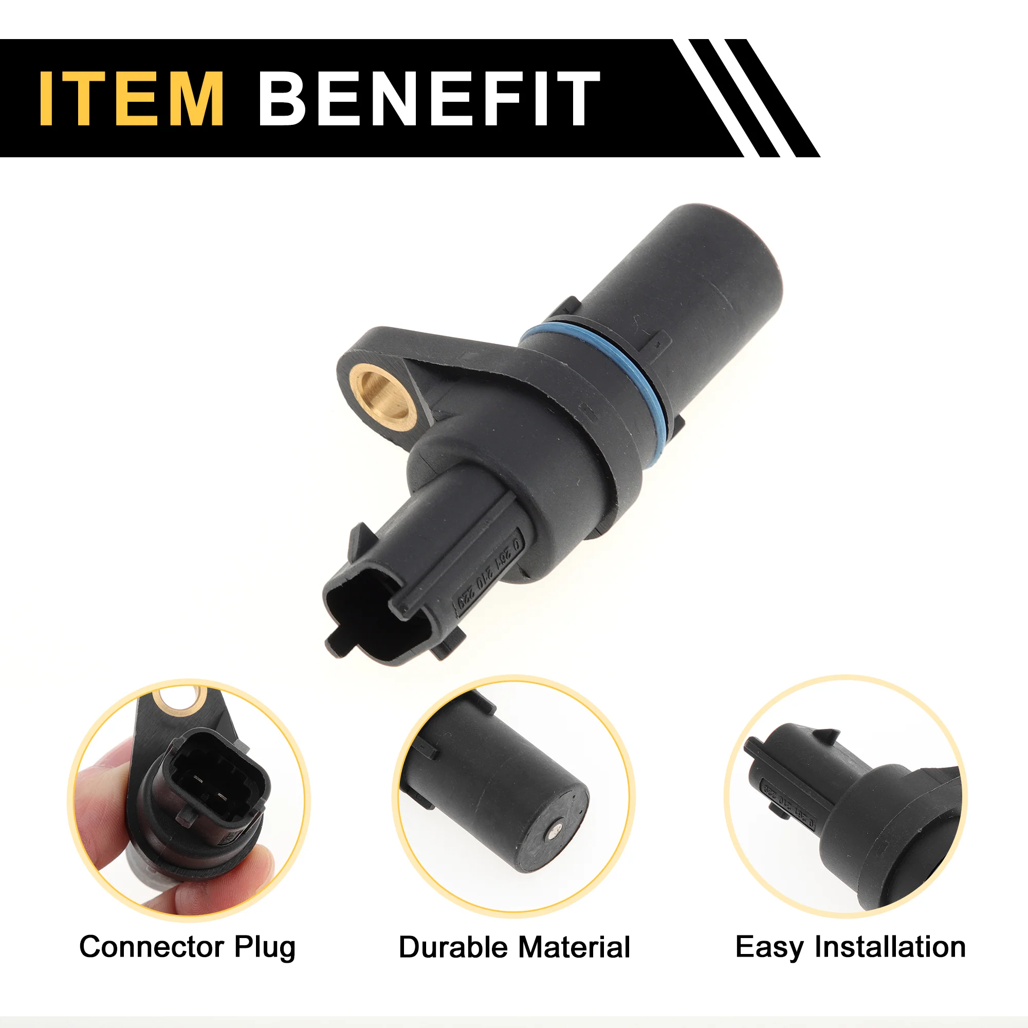 1 Pc No.261210229 Crankshaft Position Sensor for ALFA ROMEO Brera 2.2 JTS 2005-2011 Sturdy Car Engine Crank CKP Sensor - Image 4